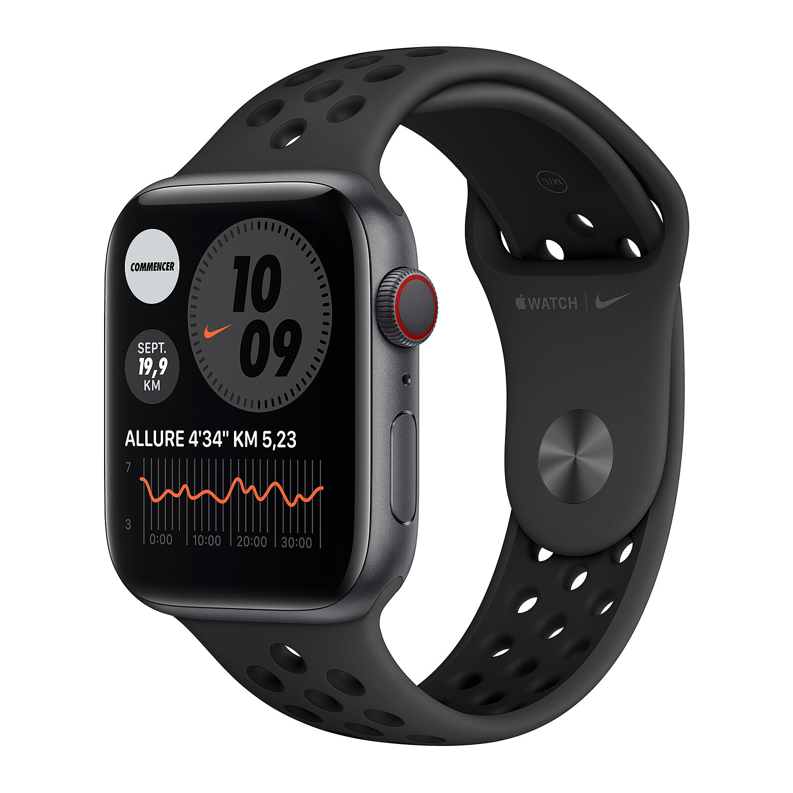 Apple Watch Nike Series 6 GPS Cellular Aluminium Space Grey Sport ...