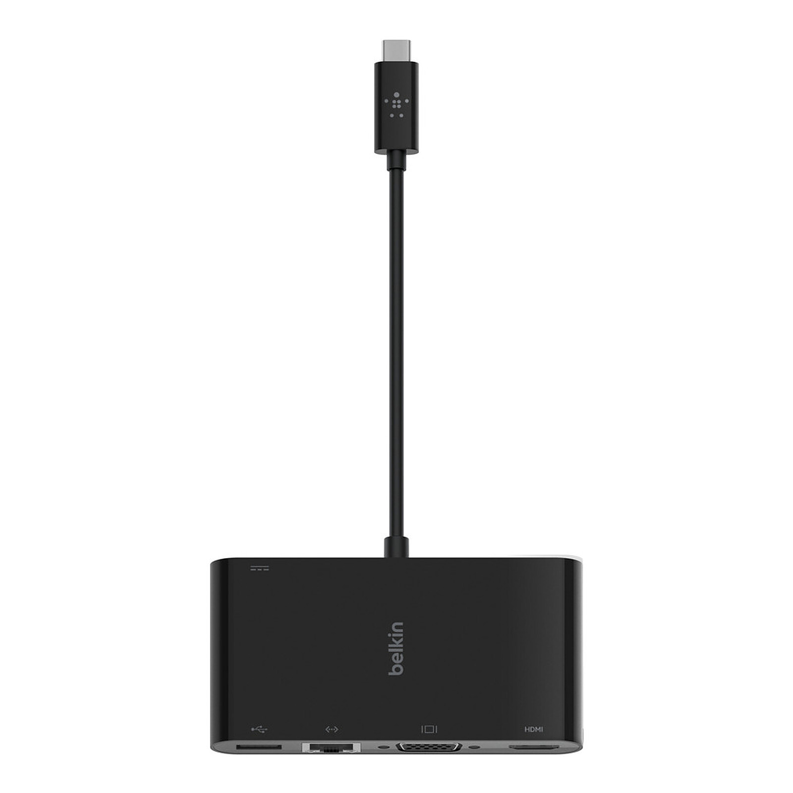 Belkin Adaptateur USB-C avec 1x HDMI 4K, 1x VGA, RJ45 et 100 W - Station  d'accueil PC portable - Garantie 3 ans LDLC