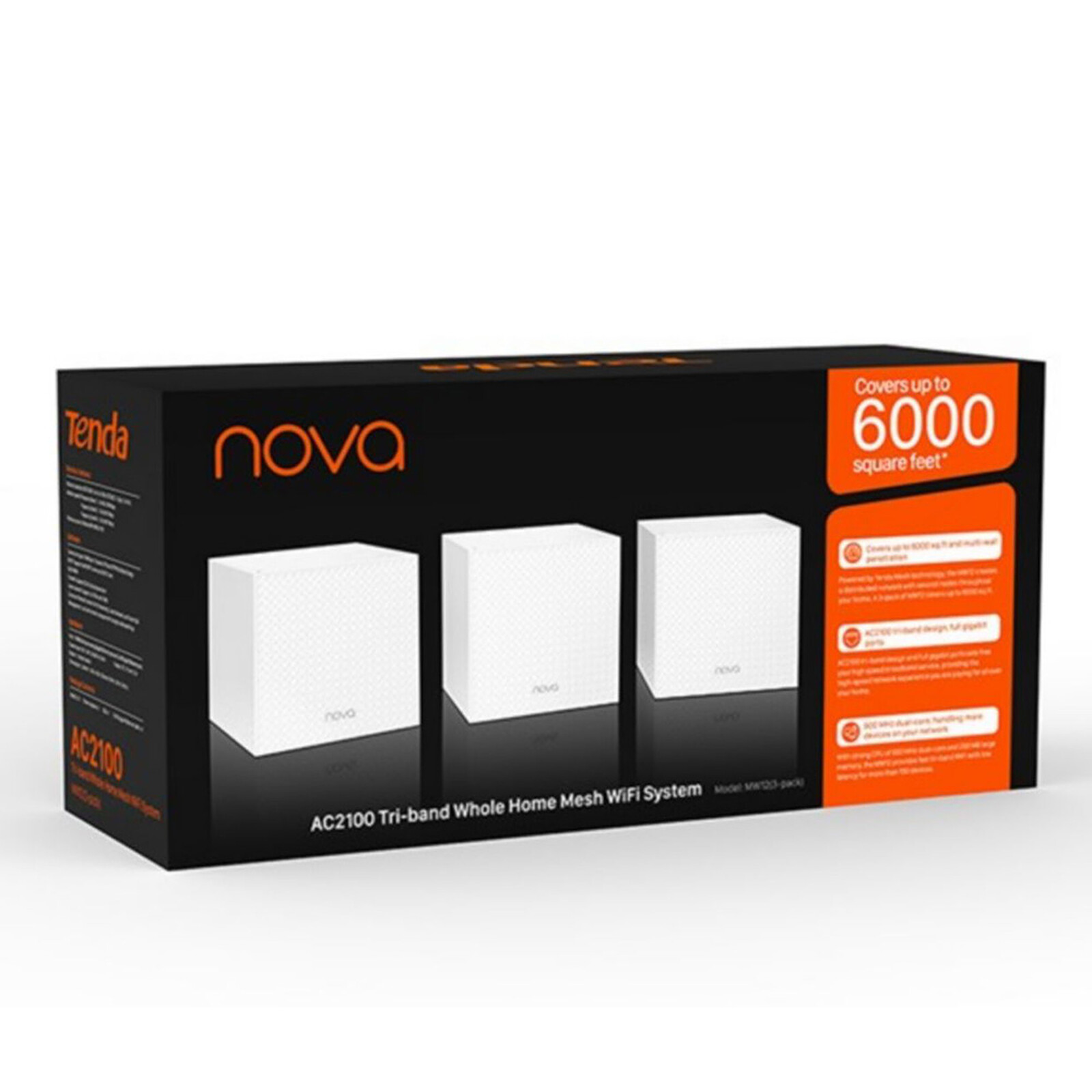Tenda Nova MW12-3 - Modem & router - Garanzia 3 anni LDLC