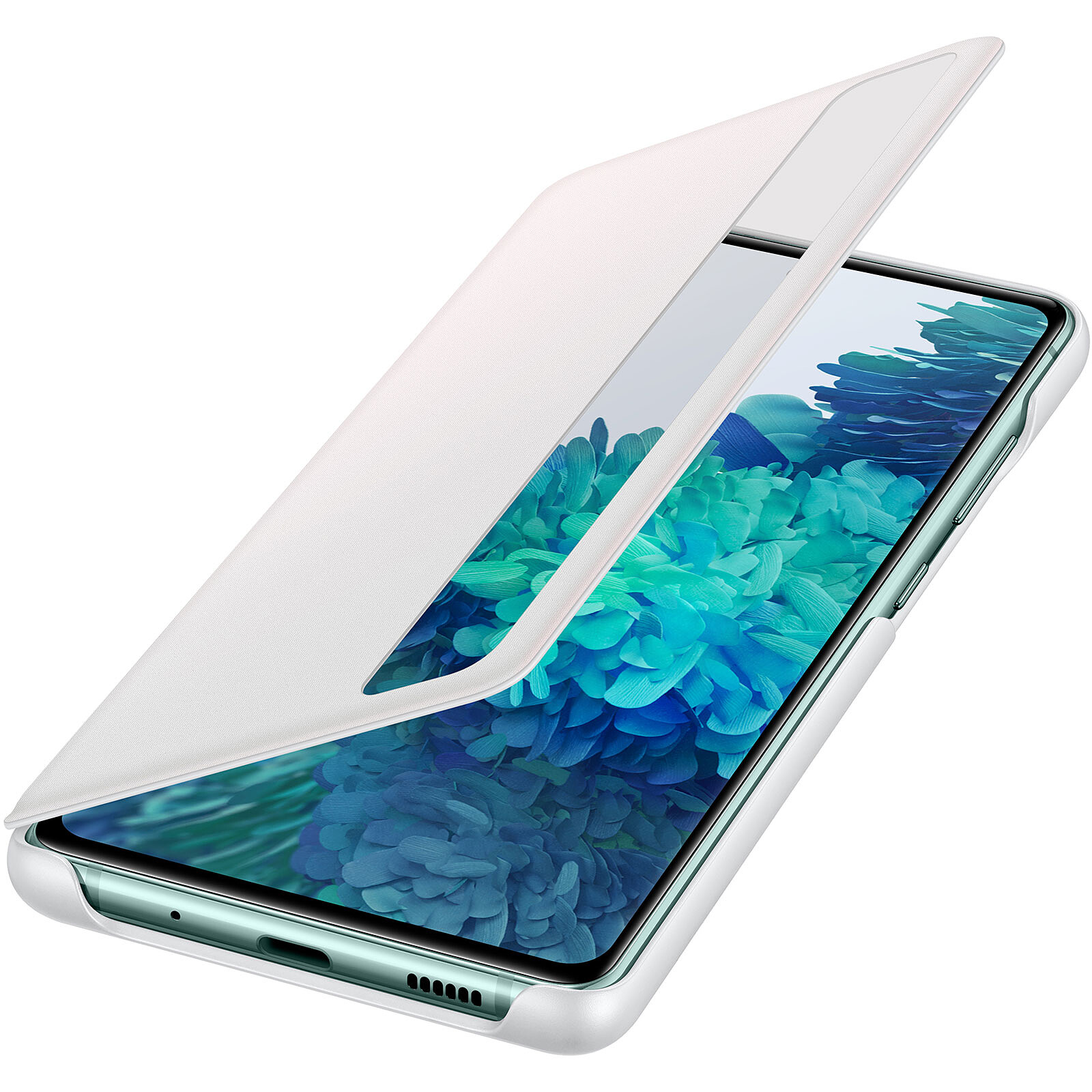 Funda Samsung Silicona Para Galaxy S20 Plus Blanco Modelo EF
