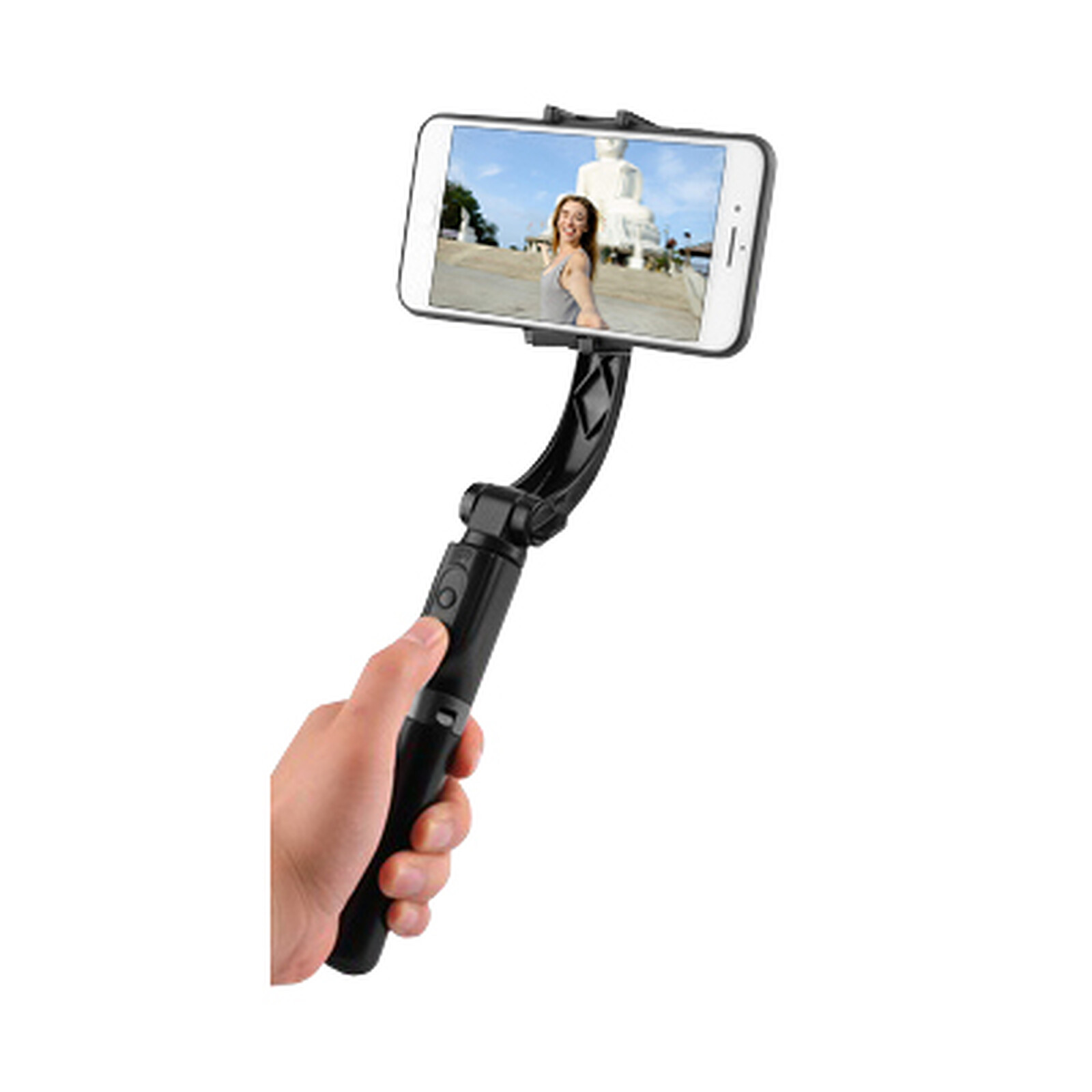 Avizar Perche à Selfie avec Télécommande Bluetooth intégrée, Blanc -  Accessoires photo smartphone - LDLC