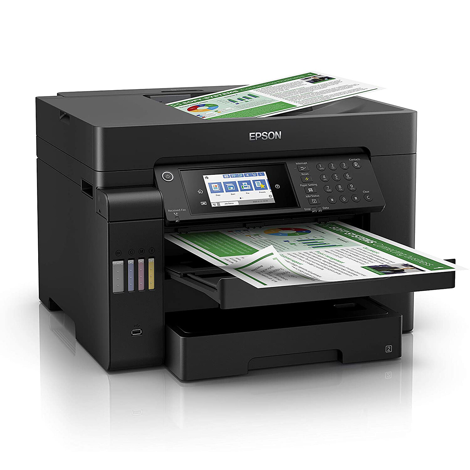 Epson EcoTank ET-16600 - Imprimante multifonction - Garantie 3 ans ...