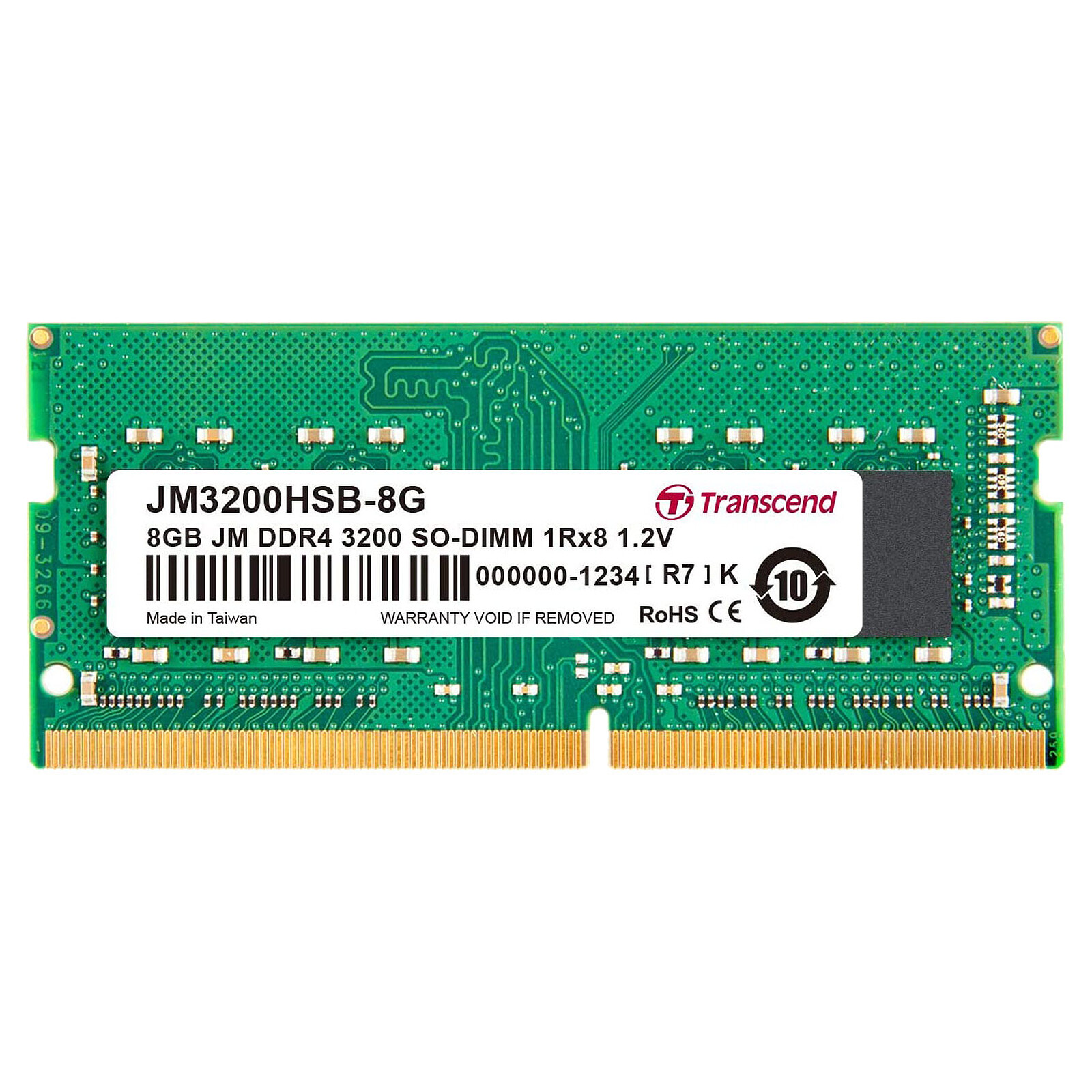 Crucial SO-DIMM DDR4 8 Go 3200 MHz CL22 - Mémoire PC - LDLC