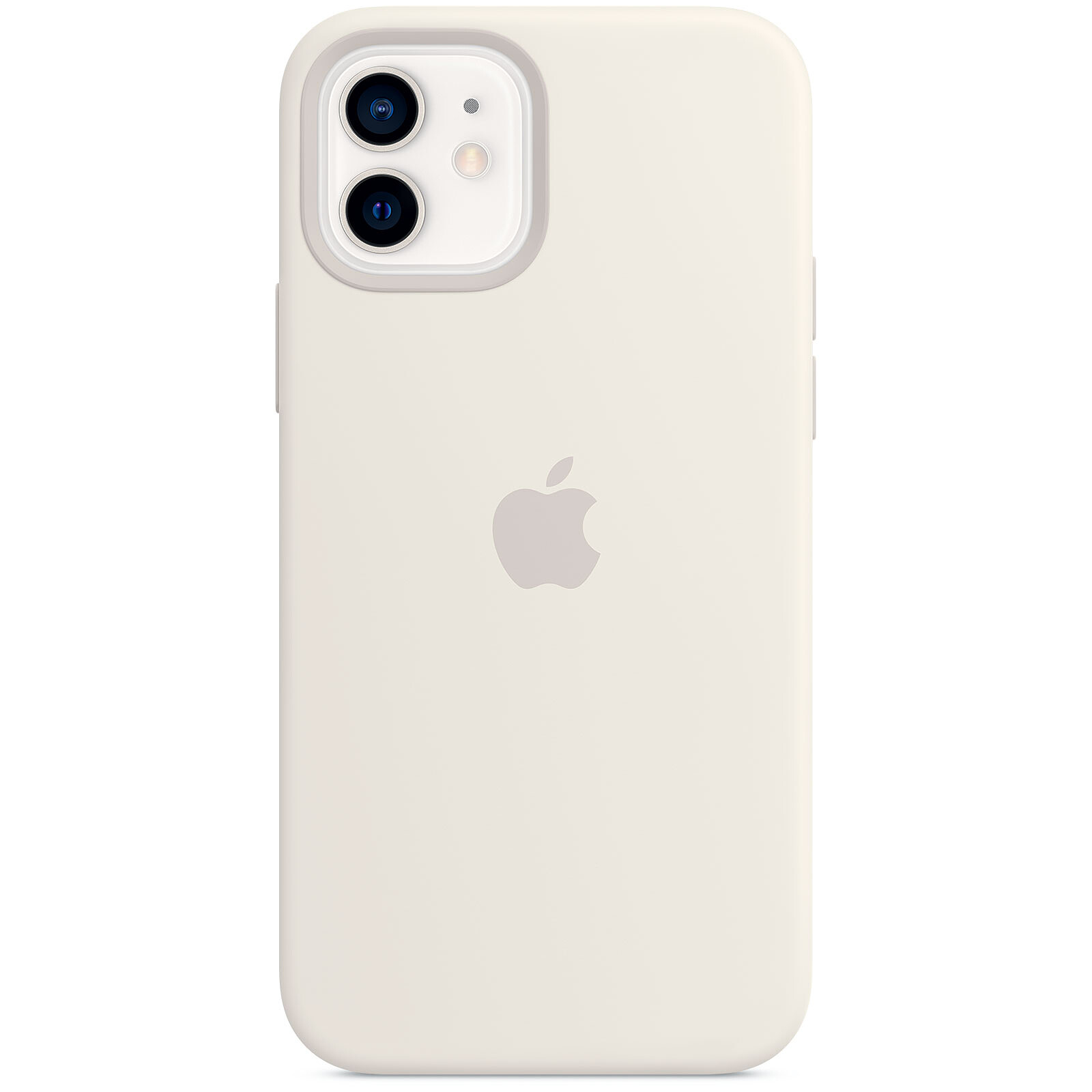 Funda de silicona con MagSafe para el iPhone 12 mini Blanco · Funda ▶️  TiendaCPU