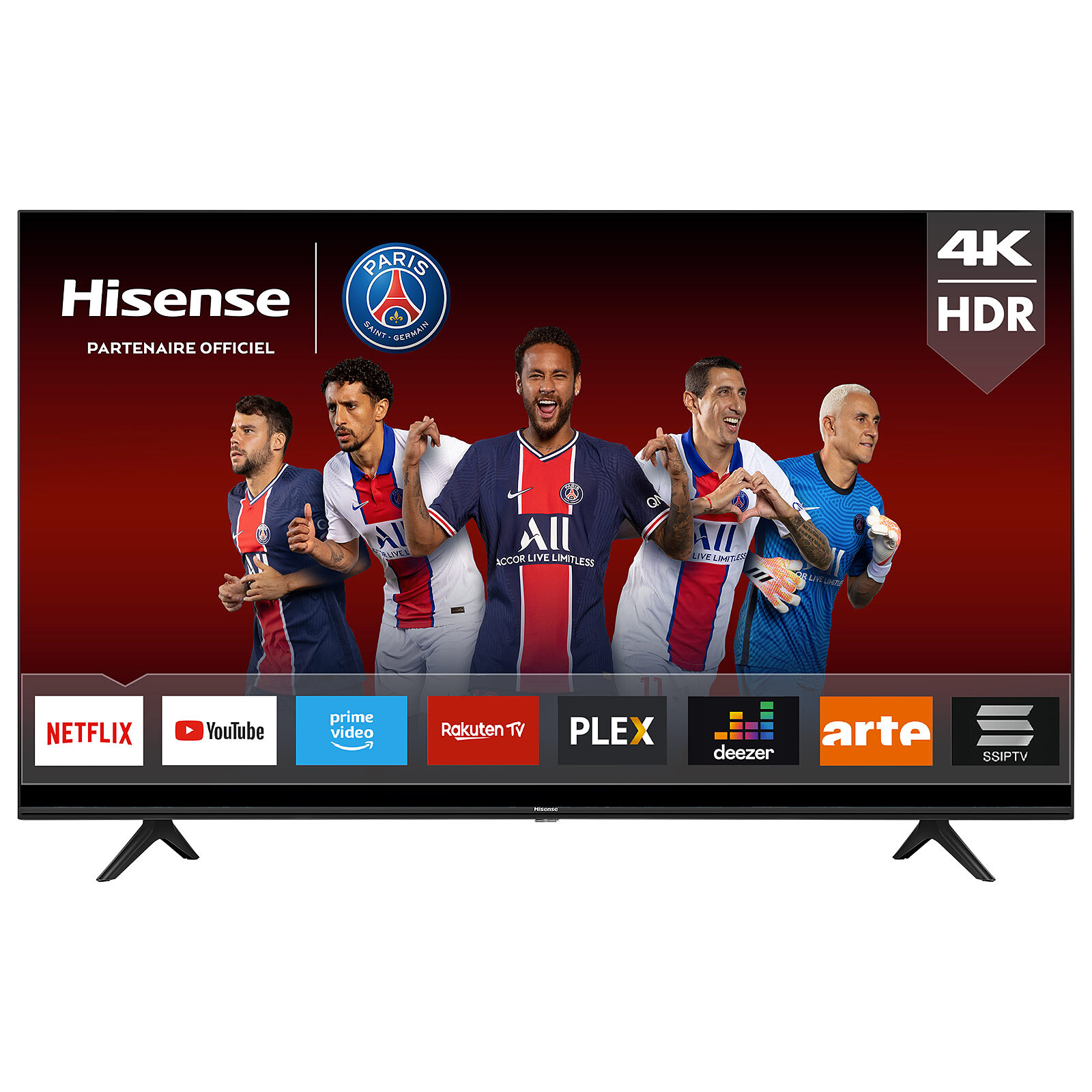 Hisense - 43A6K Televisor 109,2 cm (43) 4K Ultra HD Smart TV Wifi Negro