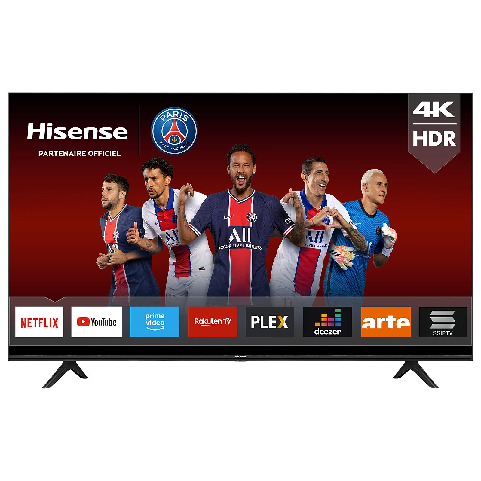 Smart TV Hisense 43AE7210F 4K Ultra HD | HDR10+, DTS Virtual X, Alexa Integrata E VIDAA