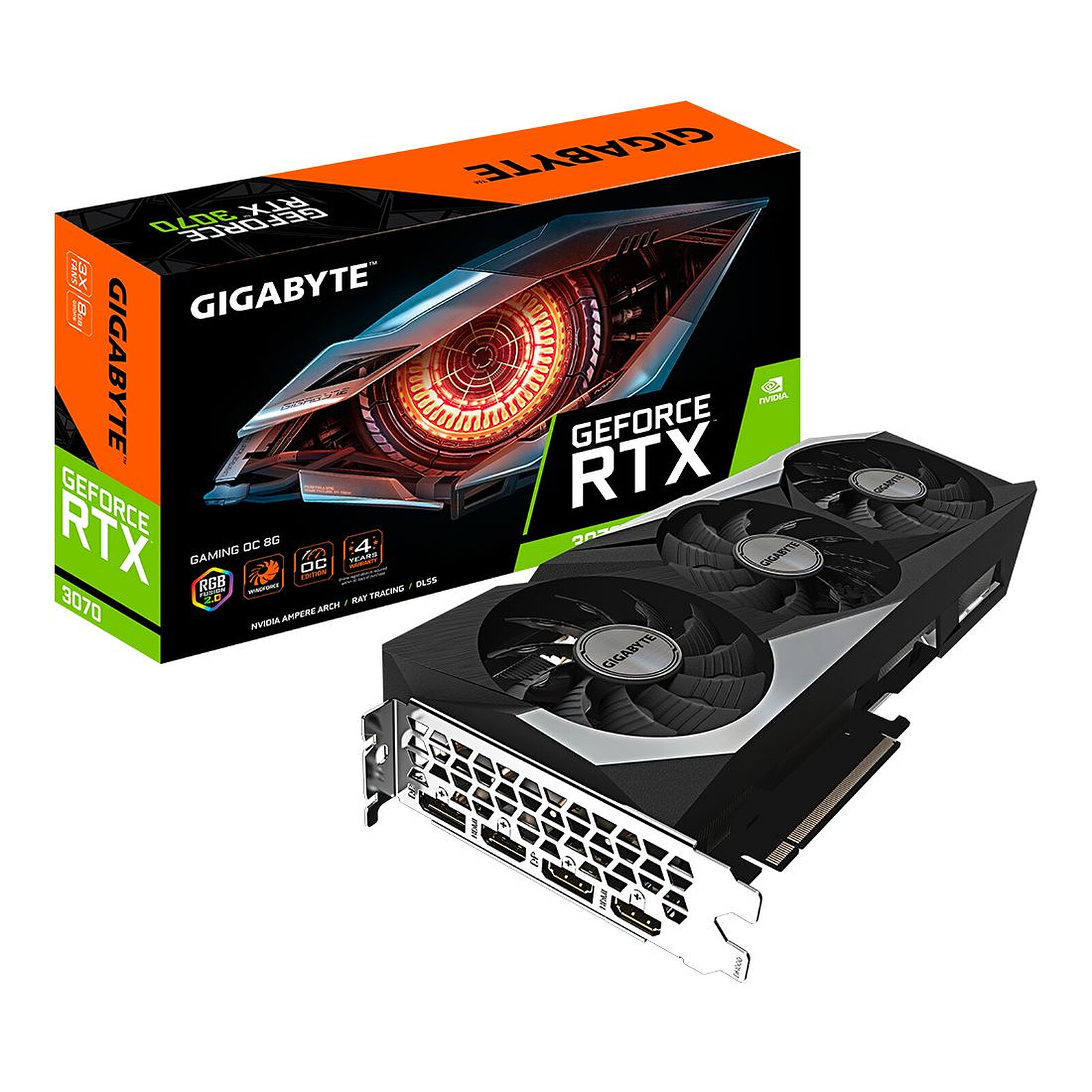 Gigabyte GeForce RTX 3070 GAMING OC 8G - Carte graphique - Garantie 3 ans  LDLC