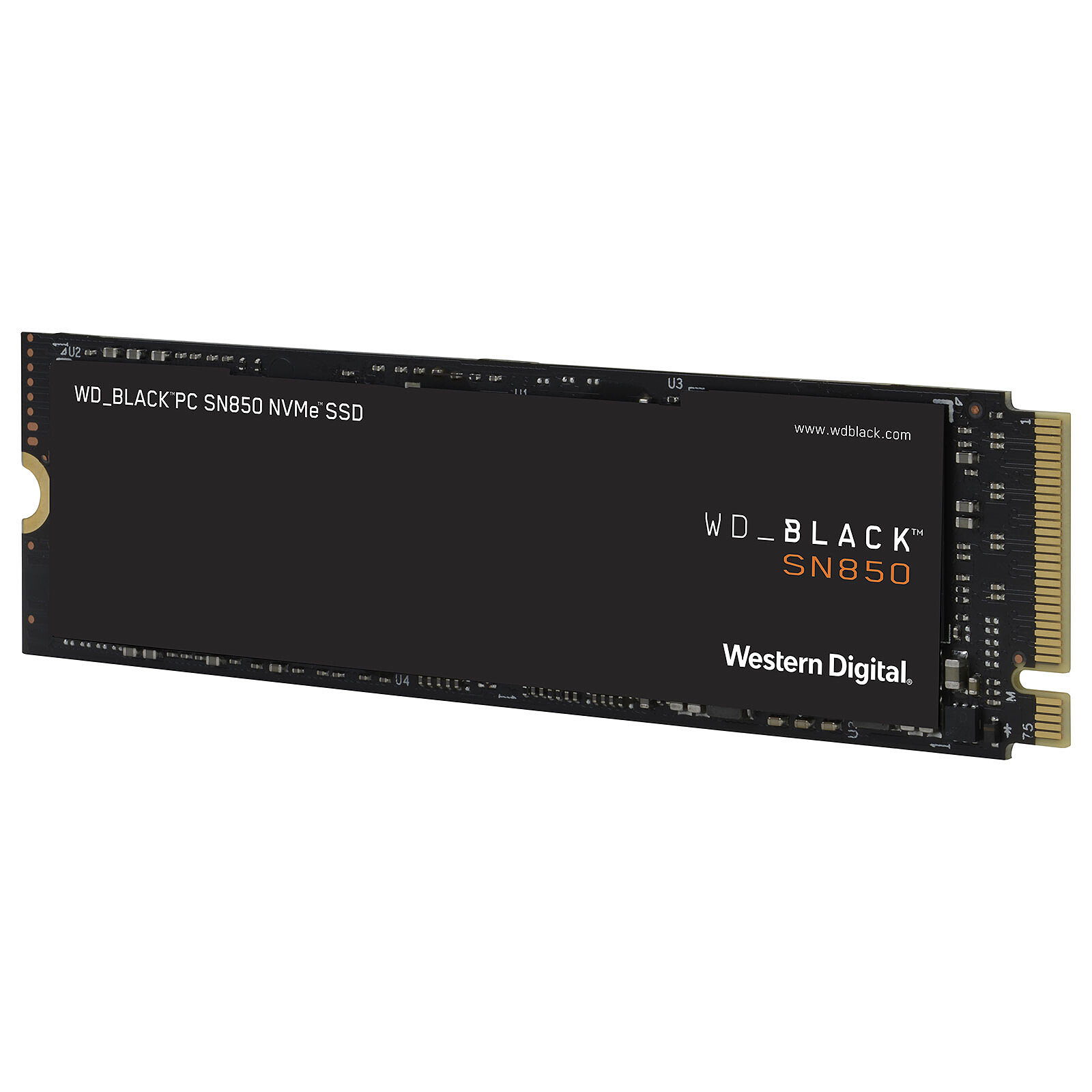 WD-Disque SSD interne de jeu avec dissipateur thermique, Black