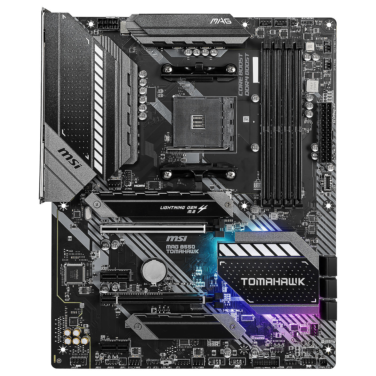 Motherboard best sale am4 b550