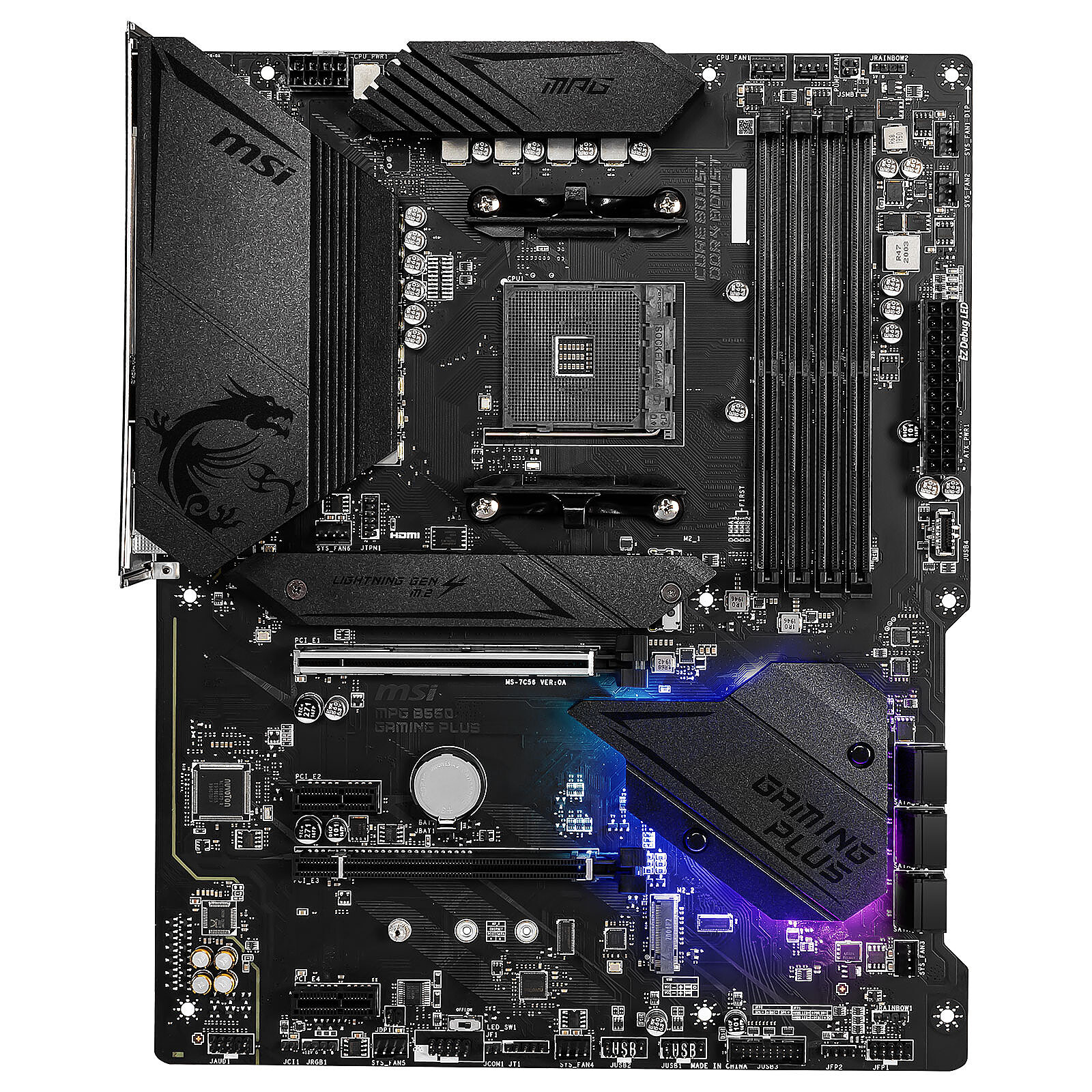 Kit Upgrade PC AMD Ryzen 7 5800X MSI MPG B550 GAMING PLUS - Kit upgrade PC  - Garantie 3 ans LDLC