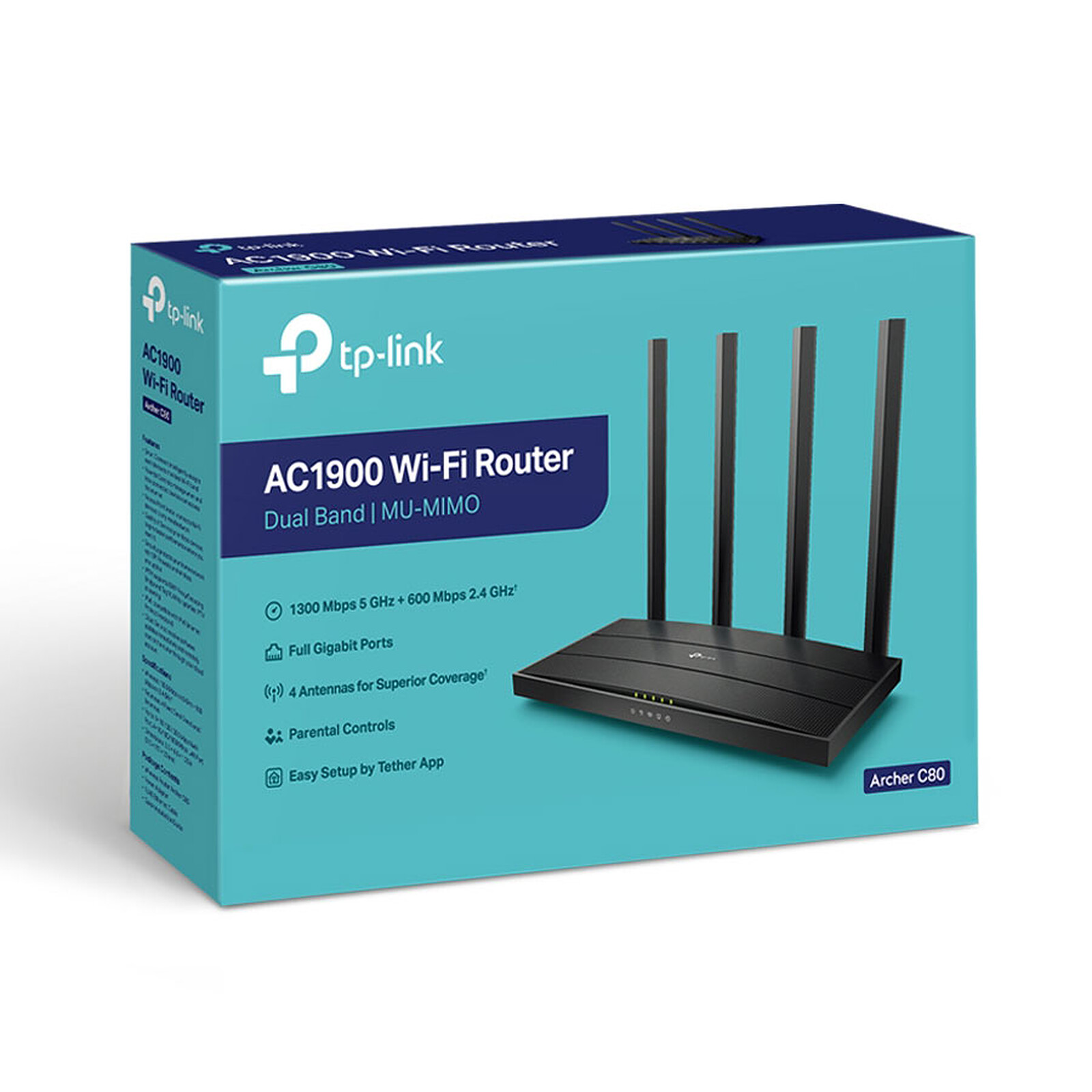 TP-LINK Archer C80 - Modem & routeur - LDLC