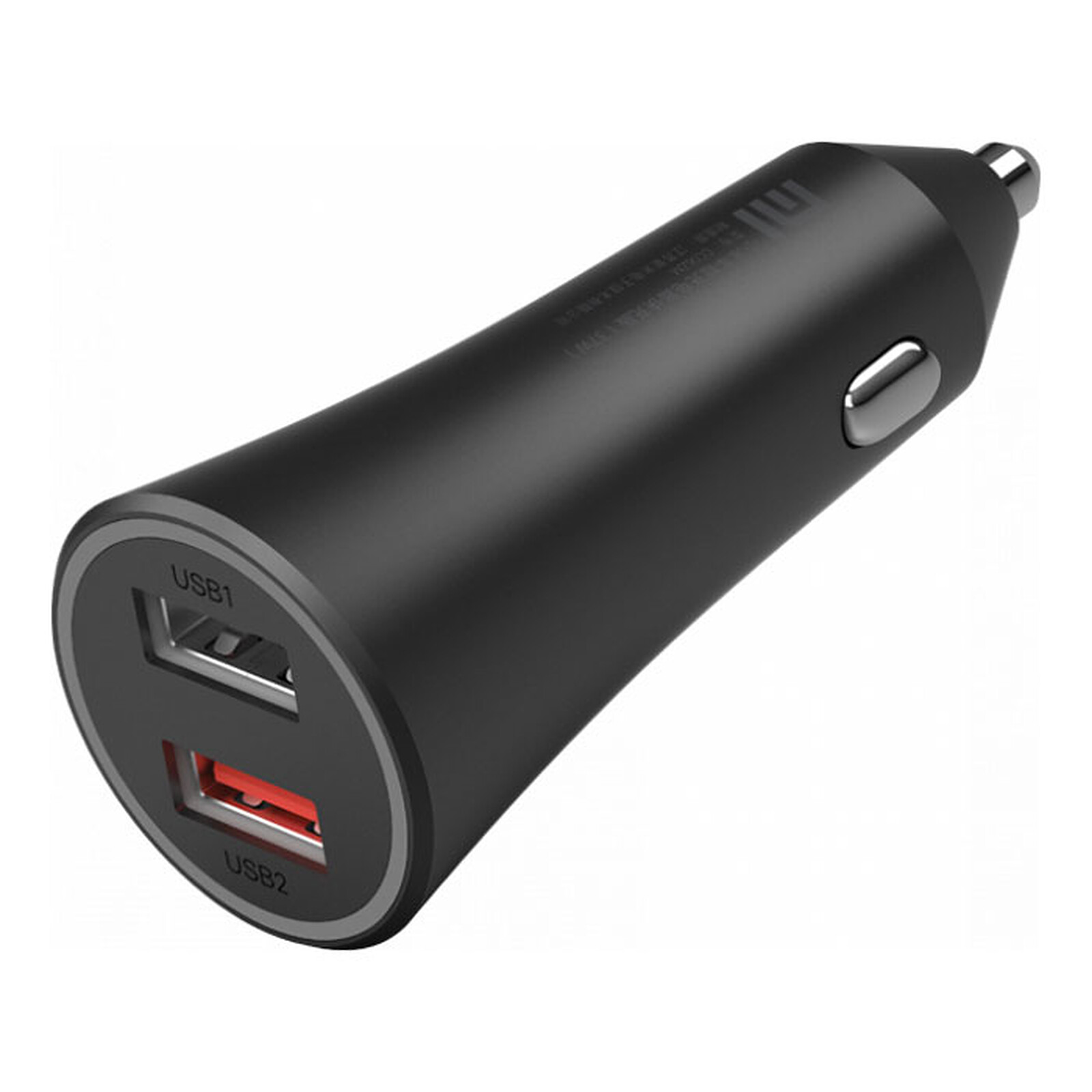 WE Chargeur allume-cigare USB 2.4A format MINI indicateur lumineux