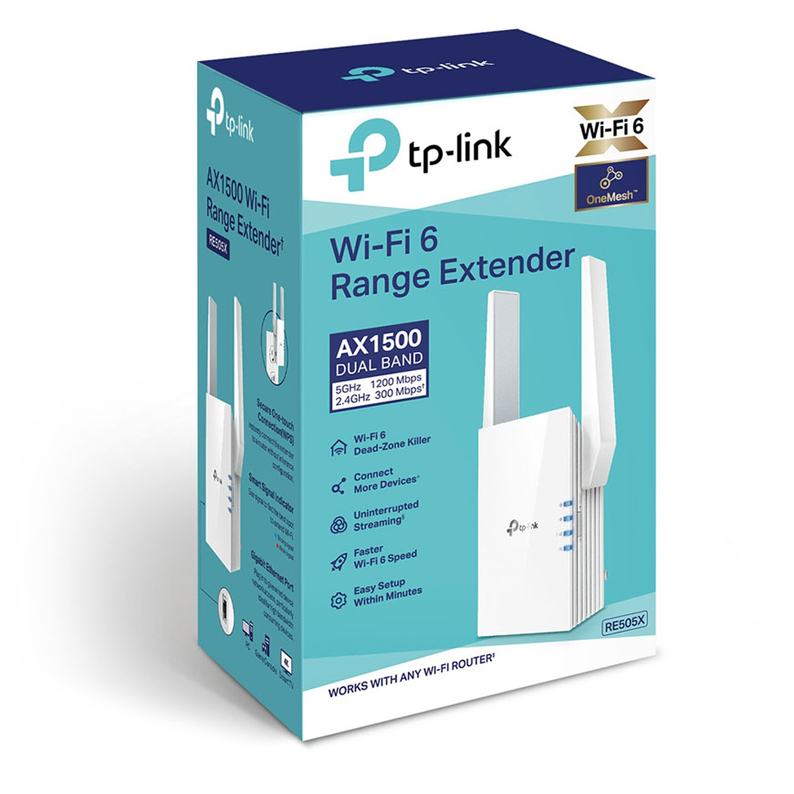 TP-Link Amplificateur Wifi Mural – Répéteur Extender WiFi