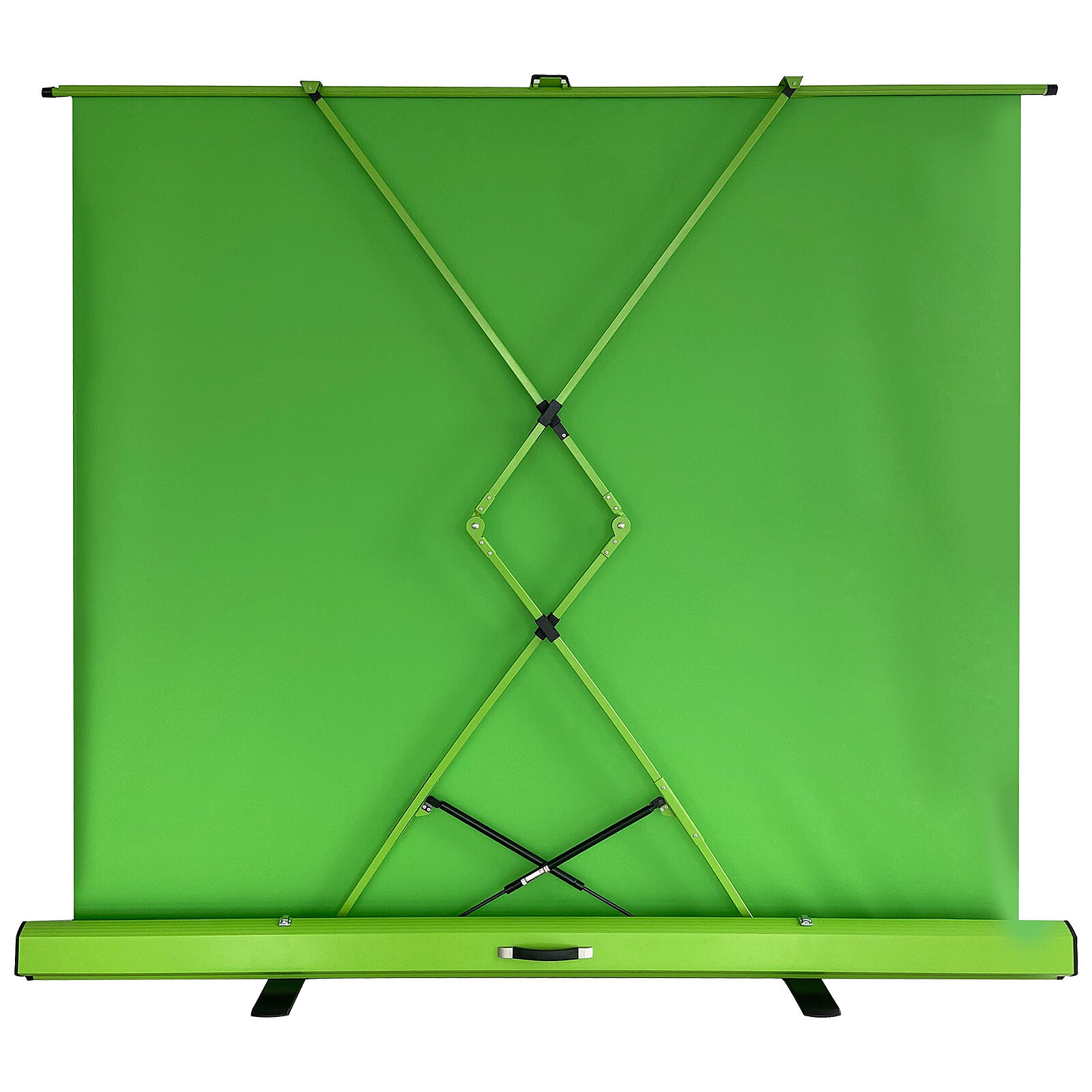 Fond Vert érgonomique avec vérins hydrauliques 148x190 Supreme Green Screen OPLITE