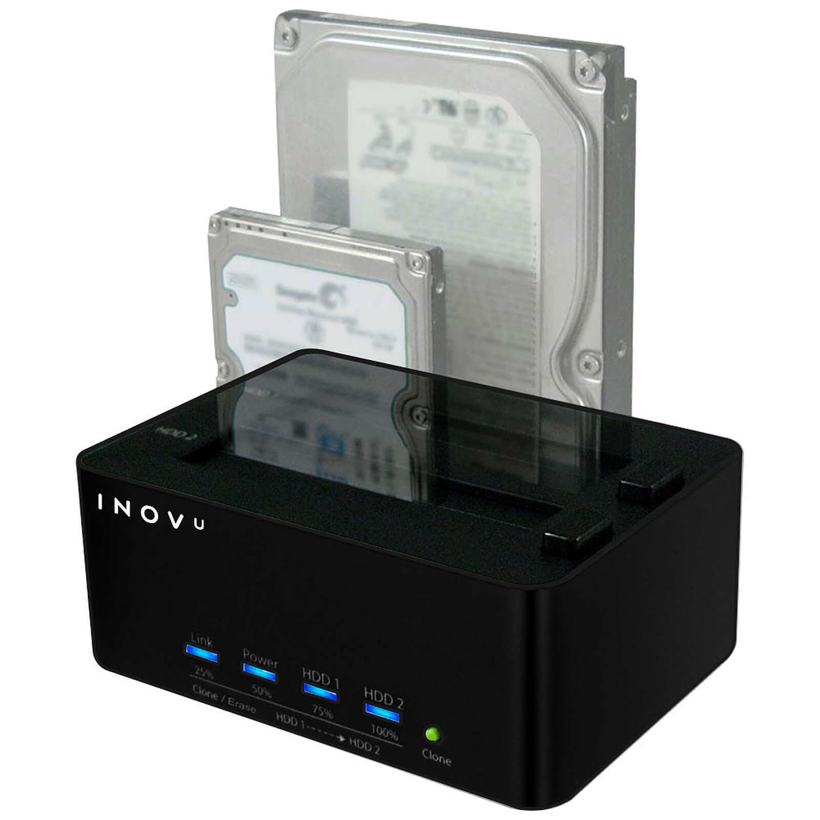 INOVU Dual Dock QS Station V2 - Accessoires disque dur - Garantie