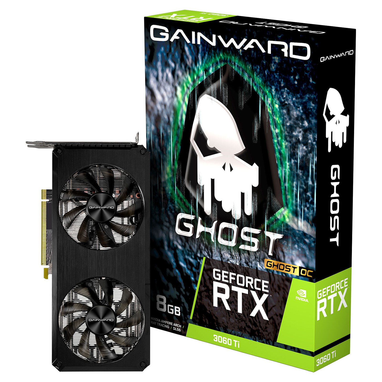 Gainward GeForce RTX 3060 Ti Ghost OC - Graphics card - LDLC 