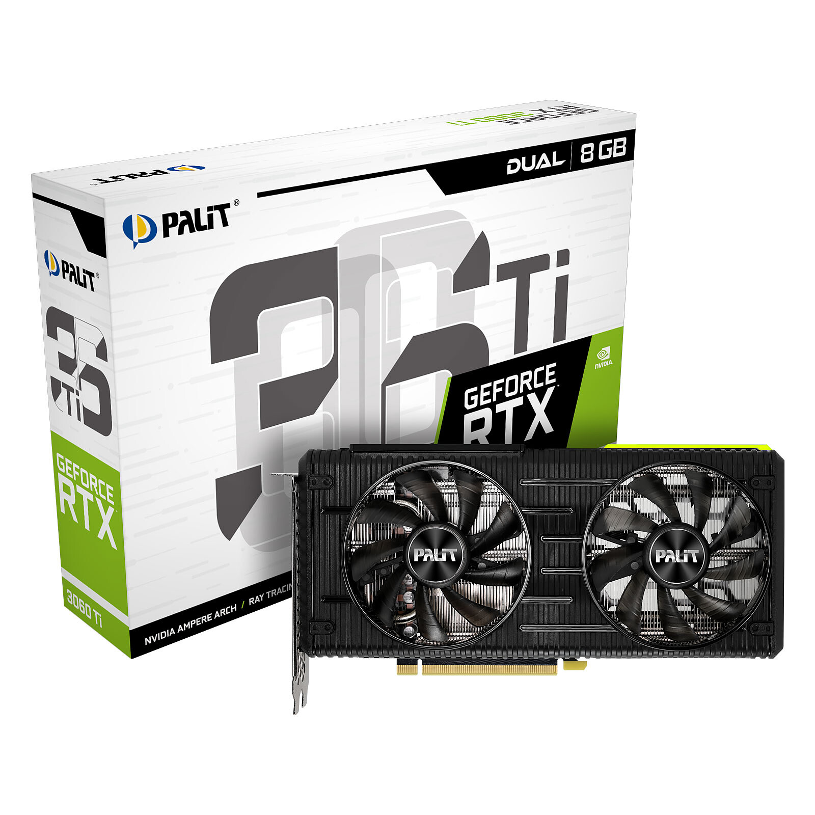 Palit GeForce RTX 3060 Ti Dual - Graphics card - LDLC 3-year