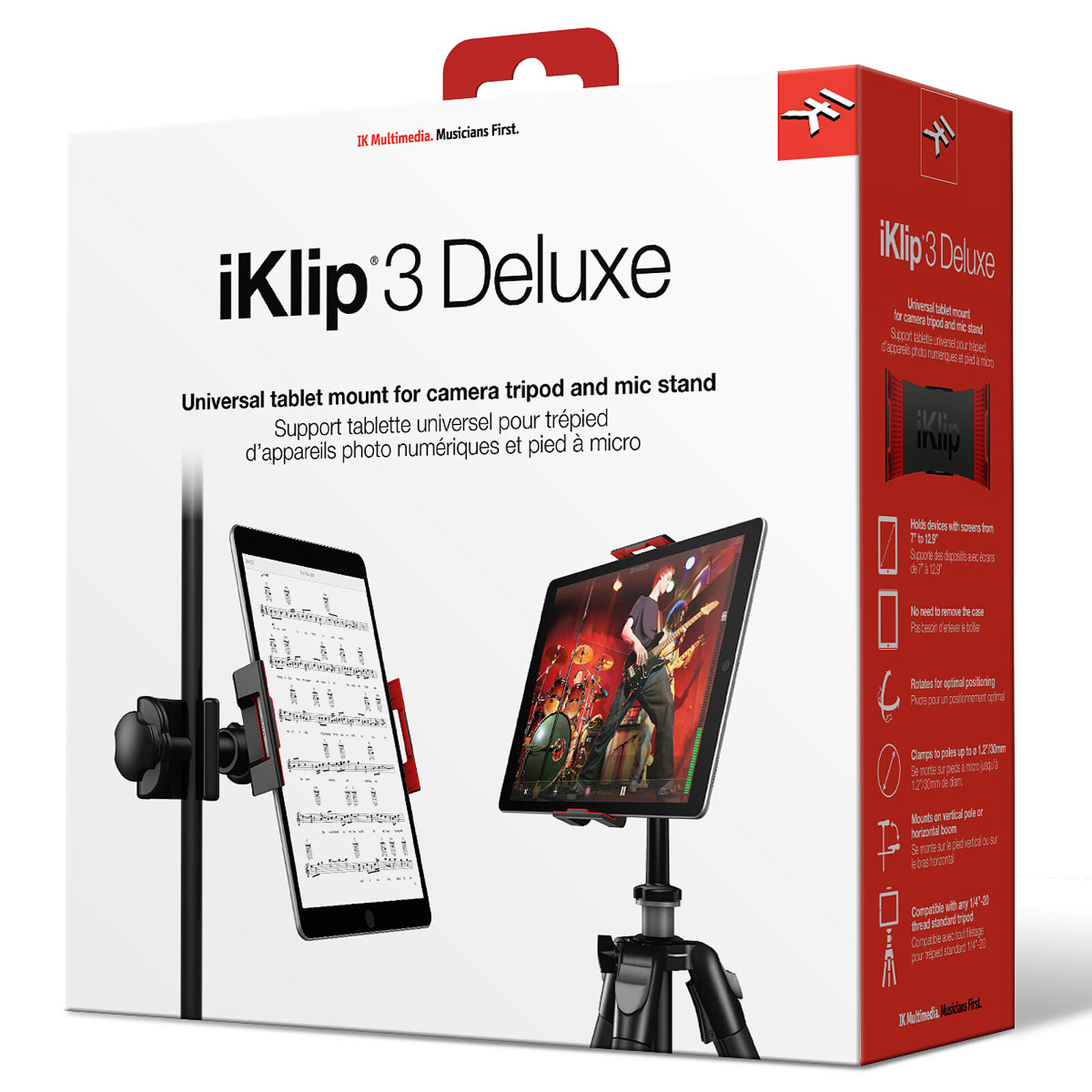 IK Multimedia iKlip 3 Deluxe - Accessoires Home Studio - Garantie 3 ans LDLC