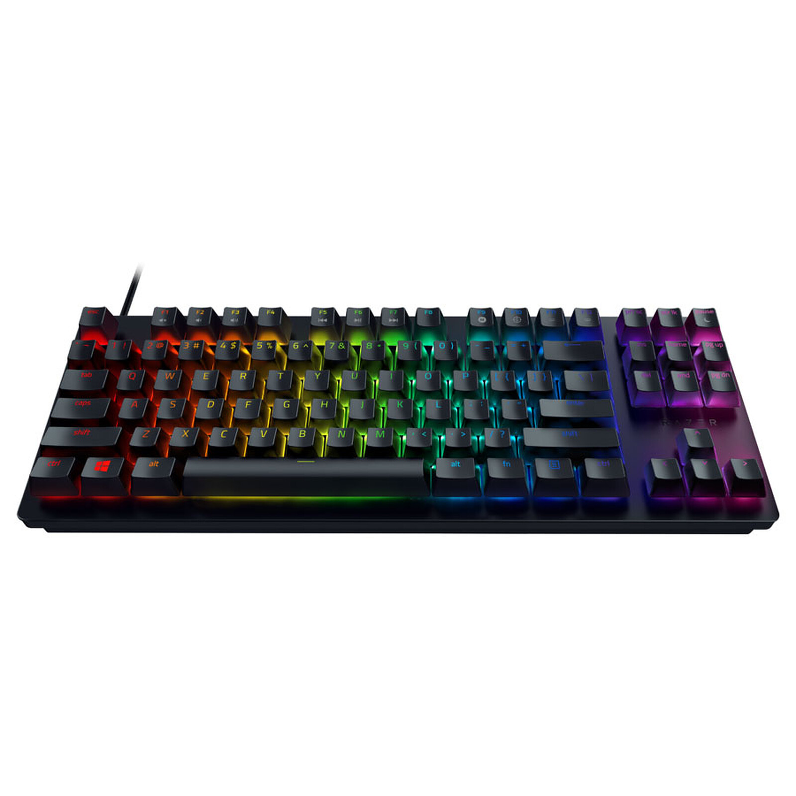 Razer Huntsman Mini 60% clavier de jeu éclairage RGB touches PBT
