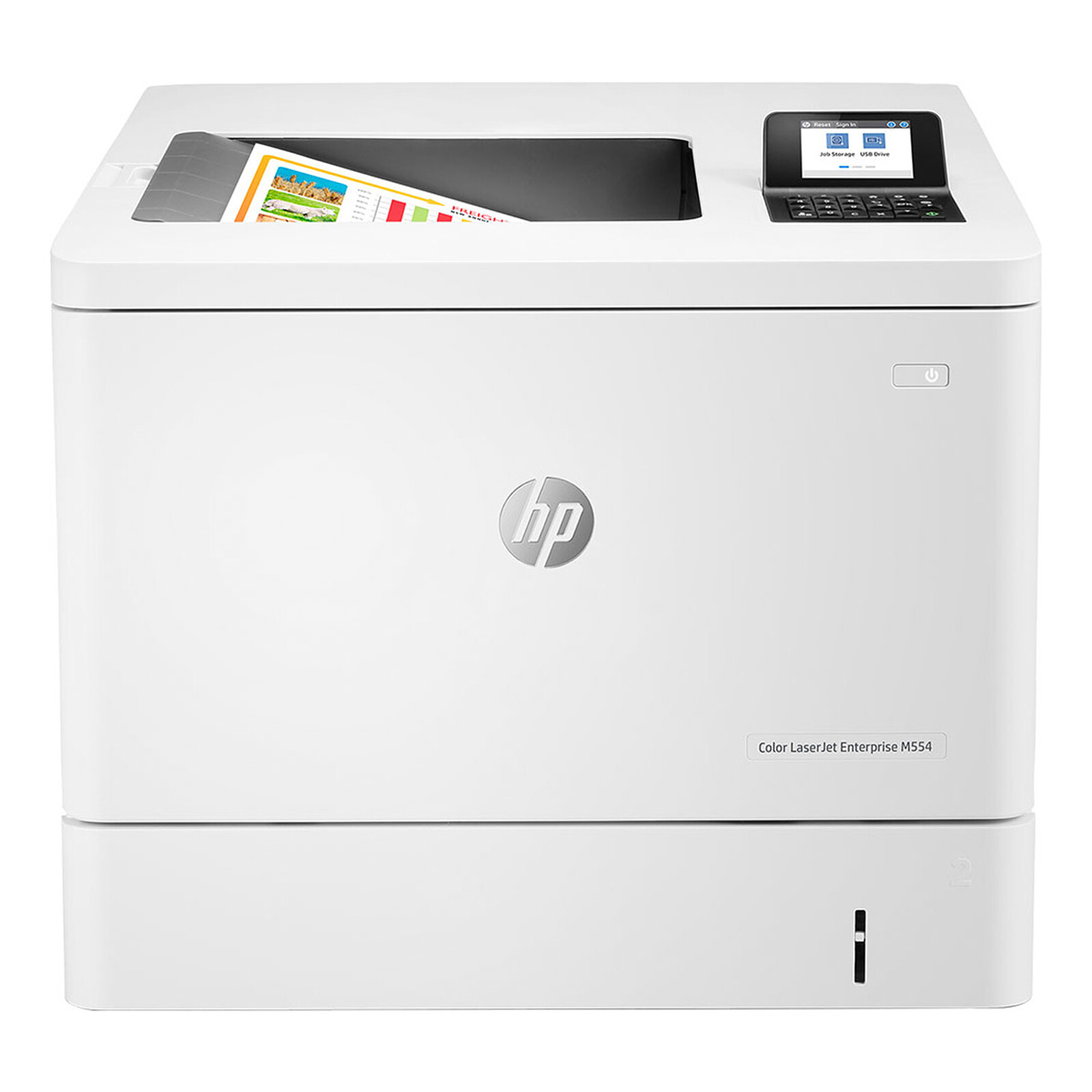HP Color LaserJet Enterprise M554dn - Imprimante laser - Garantie