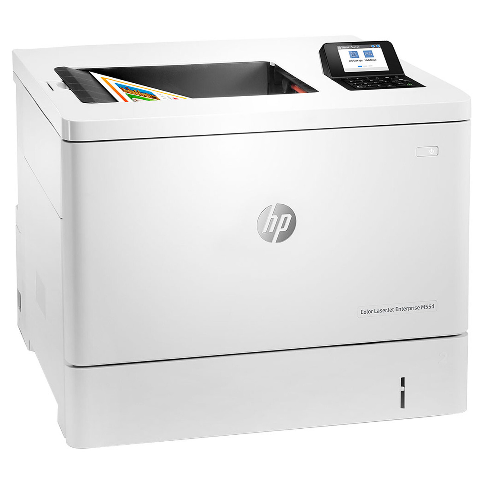 HP Color LaserJet Enterprise M554dn - Imprimante laser - Garantie 3 ans LDLC
