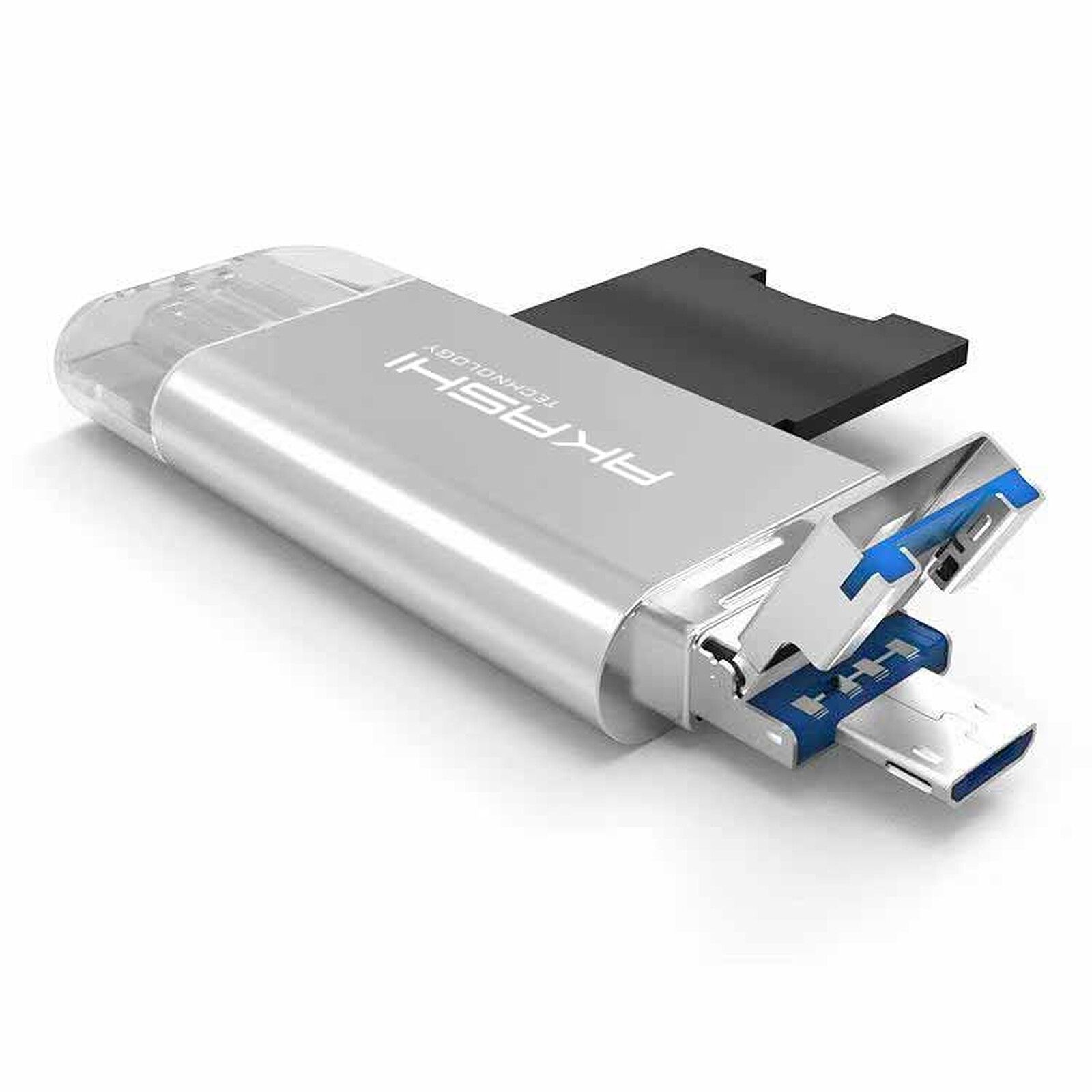 Acheter 3 en 1 USB 3.0 Micro USB Type C lecteur de carte SDHC SD