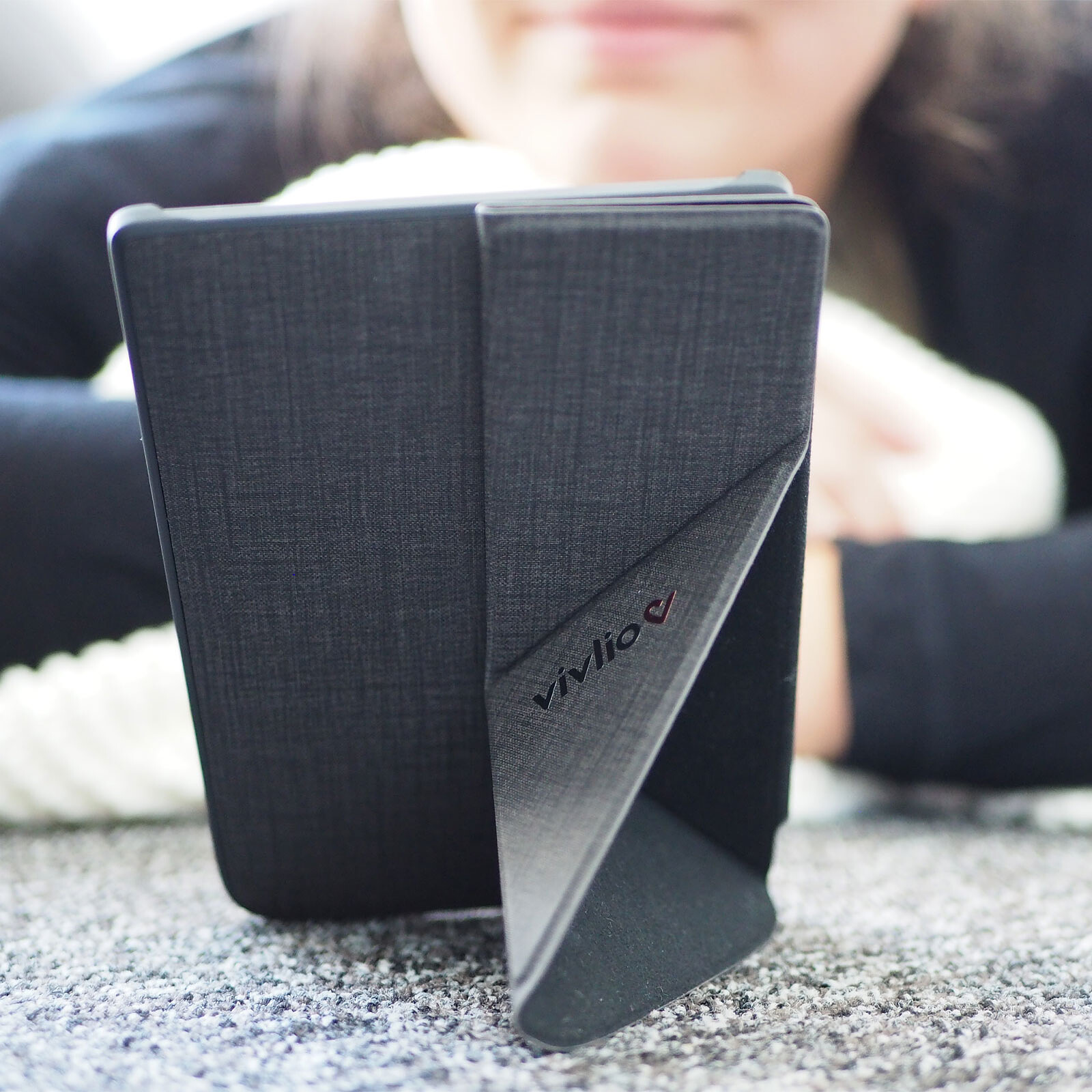 Housse intelligente Origami - liseuse InkPad 3 - Noire – Vivlio