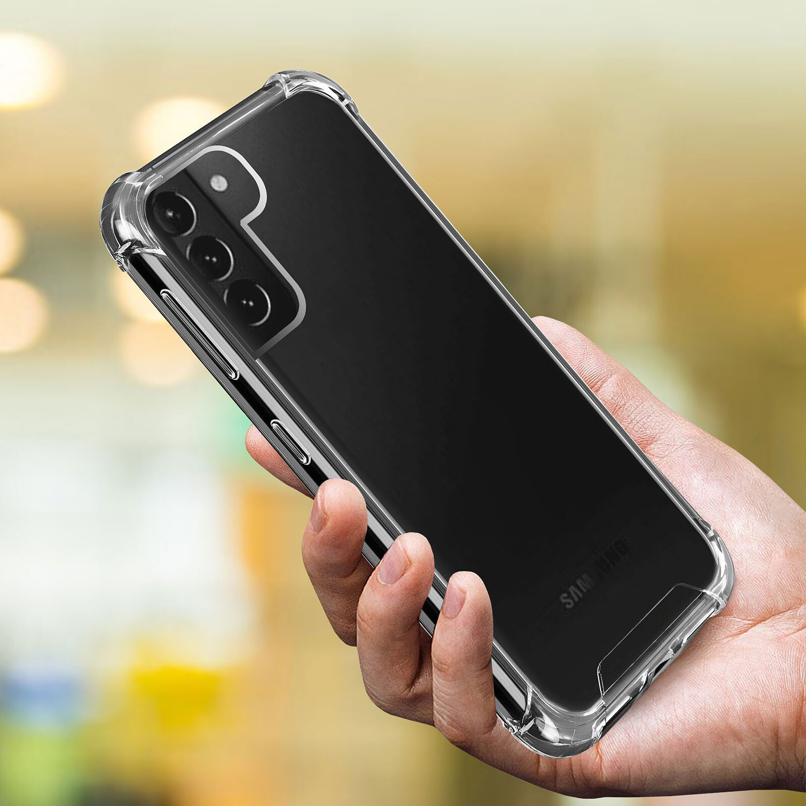 PHASE Cover Super Colorata Per Google Pixel 7 PRO – Custodia In Silicone TPU Traslucido Con Angoli Rinforzati, Blu Rosa