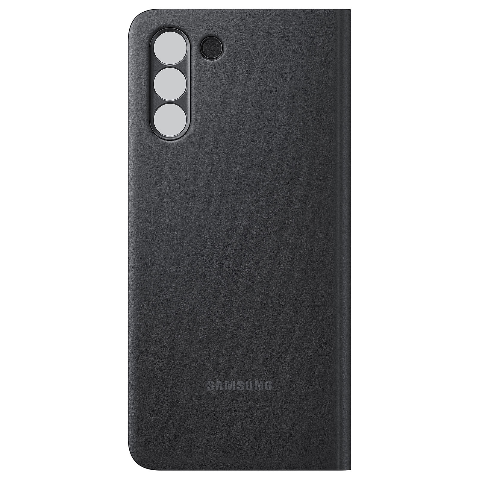 Funda Samsung S21 FE Smart Clear View Cover Negra
