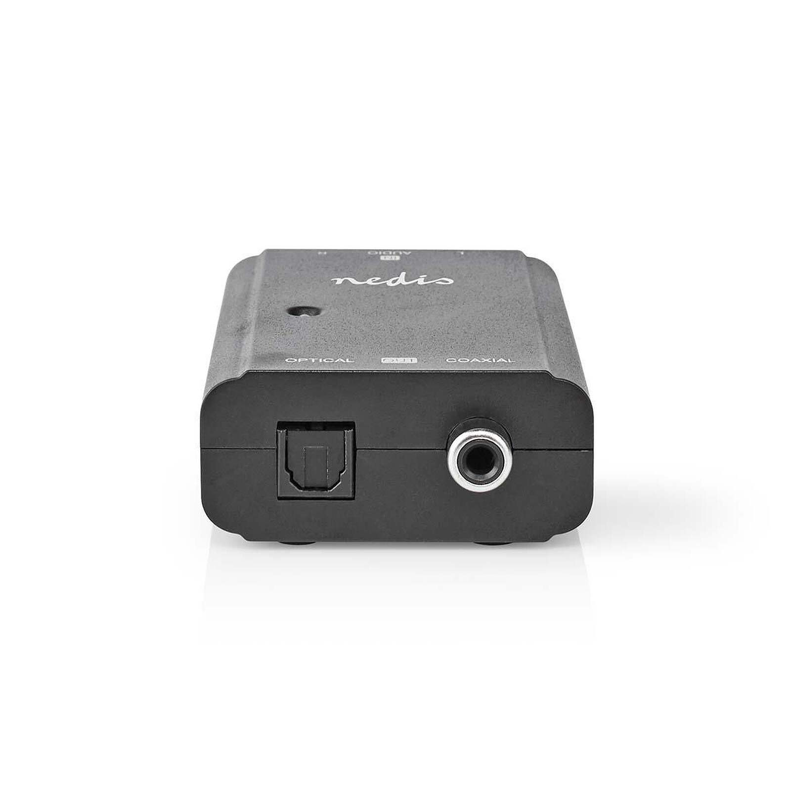 Adaptateur de convertisseur audio analogique G / D audio vers optique  coaxial Toslink