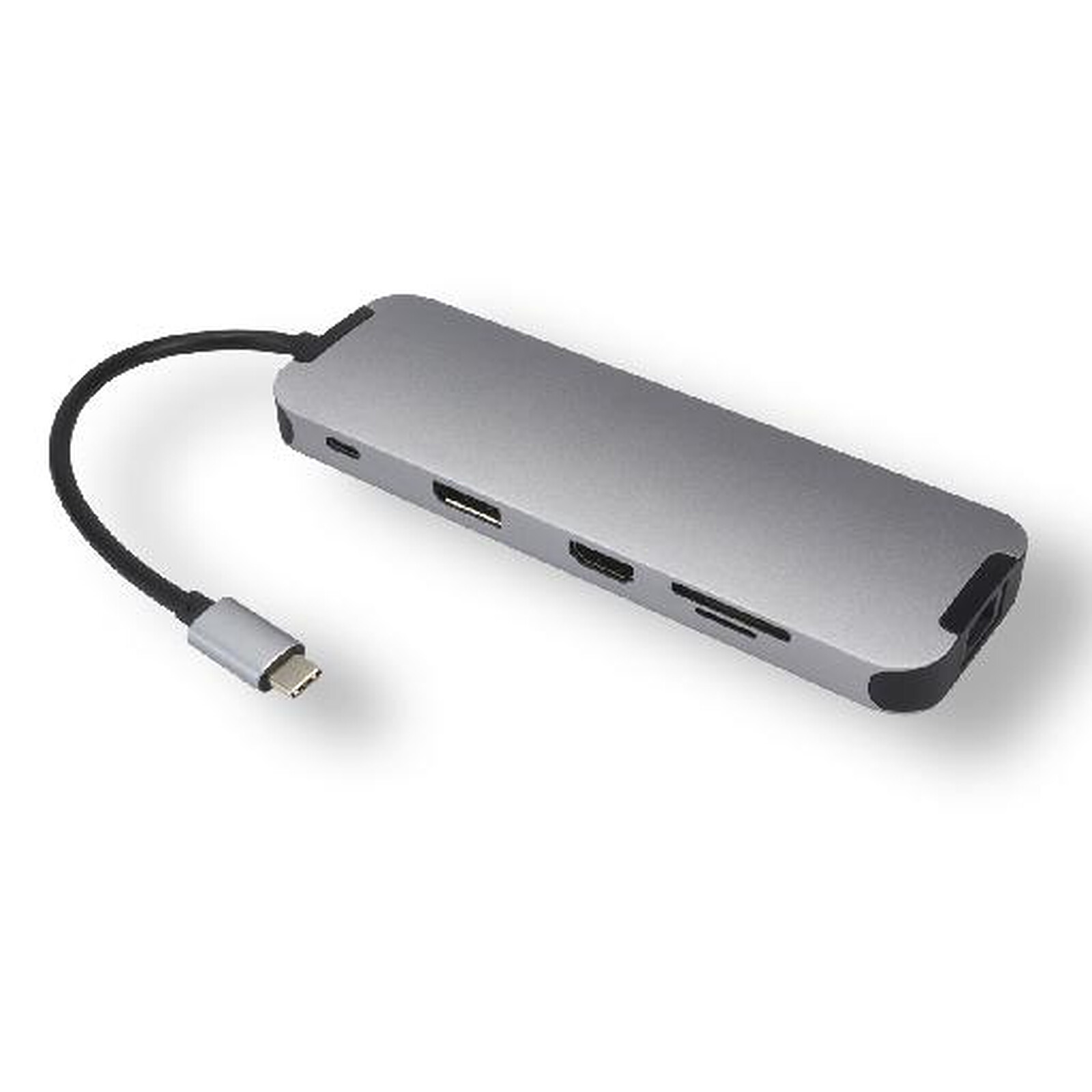 Adaptateur multiport MicroConnect / USB-C / 2x USB 3.0 / RJ45 / HDMI / VGA  / Type C
