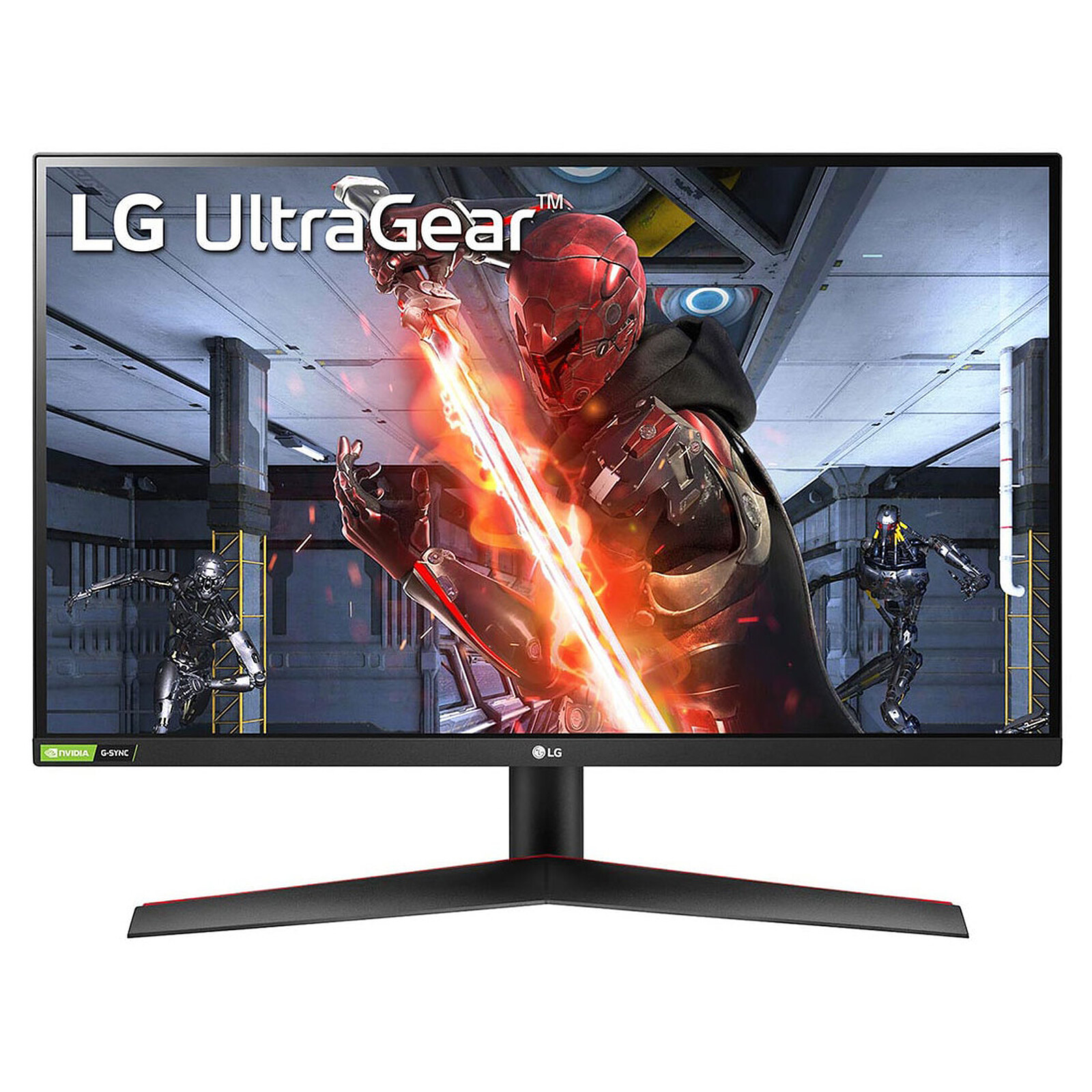LG 27GR75Q-B - Monitor Gaming Ultragear, 27, Pantalla IPS: 2560 x 1440px,  16:9, NVIDIA G-Sync, AMD FreeSync Premium, HDR10, Negro
