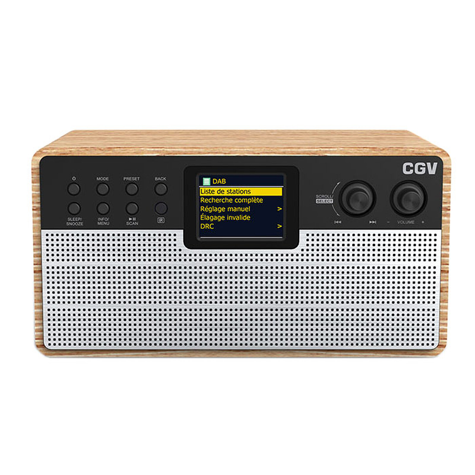 CGV My Speaker+ Blanc - Radio & radio réveil - Garantie 3 ans LDLC