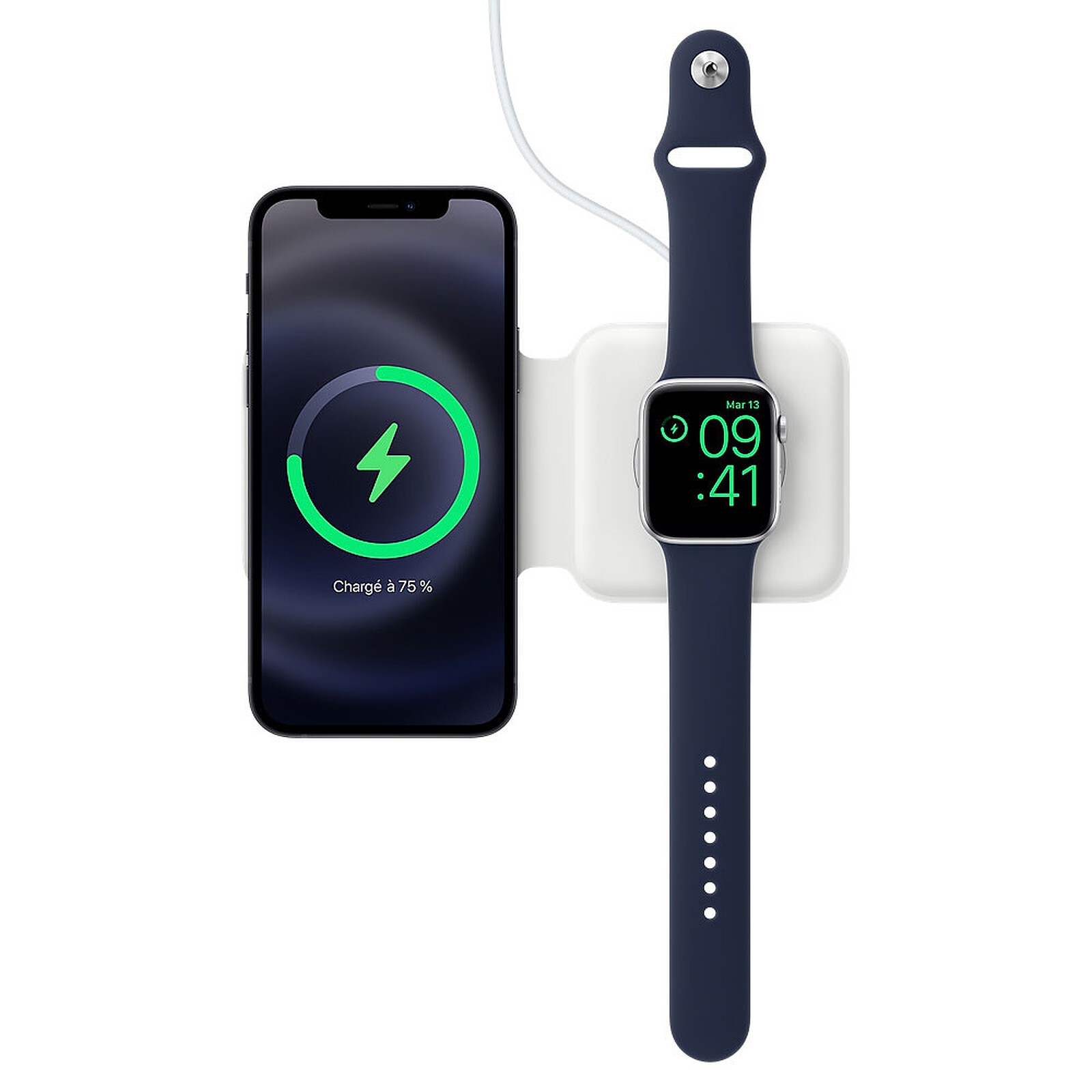 10€02 sur Support Chargeur 3 en 1 pour IPHONE Xr IWATCH AIRPODS