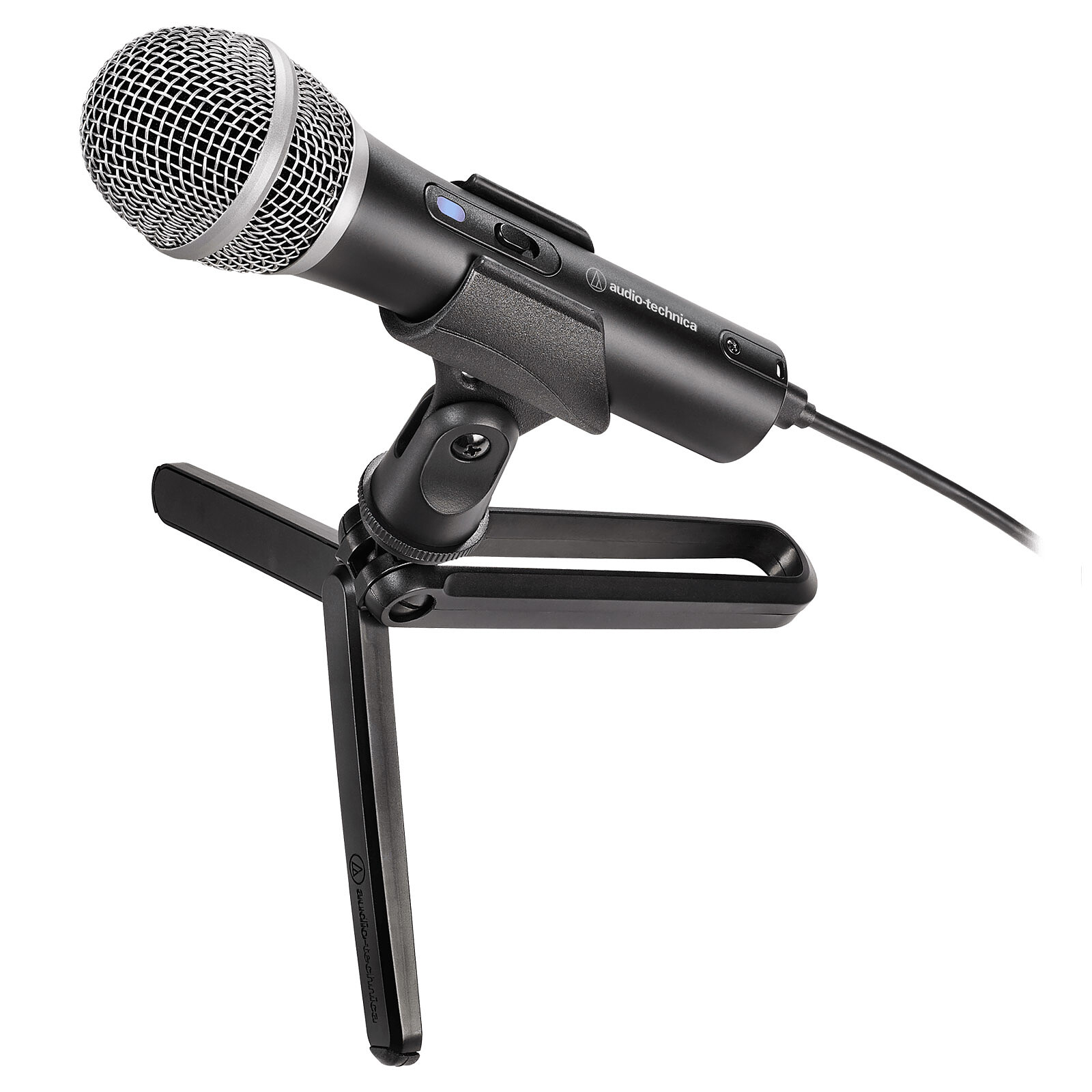 Røde PodMic Kit avec bras de microphone (microphone dynamique de