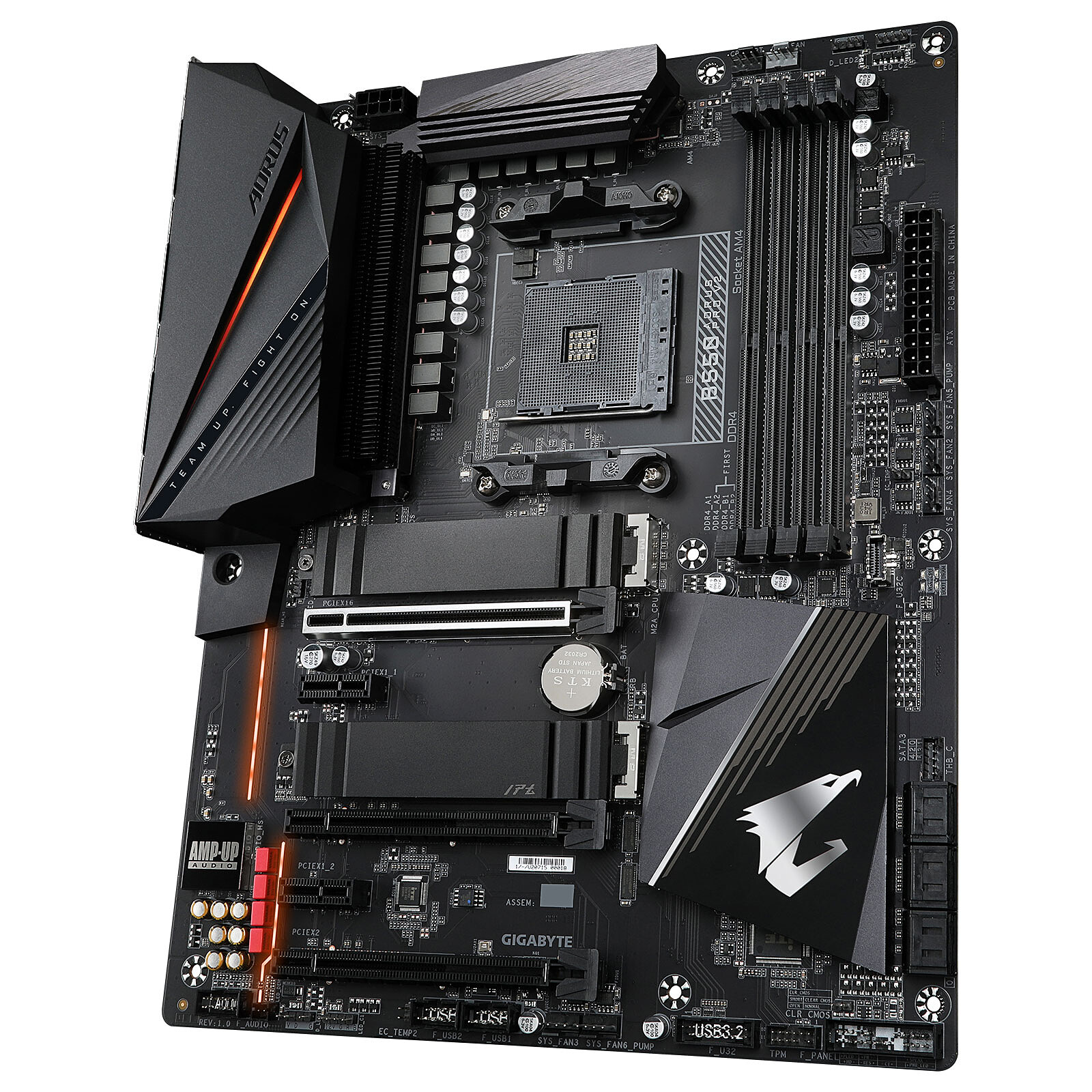 GIGABYTE B550 GAMING X V2 AM4 AMD B550 SATA 6Gb/s USB 3.0 ATX AMD  Motherboard