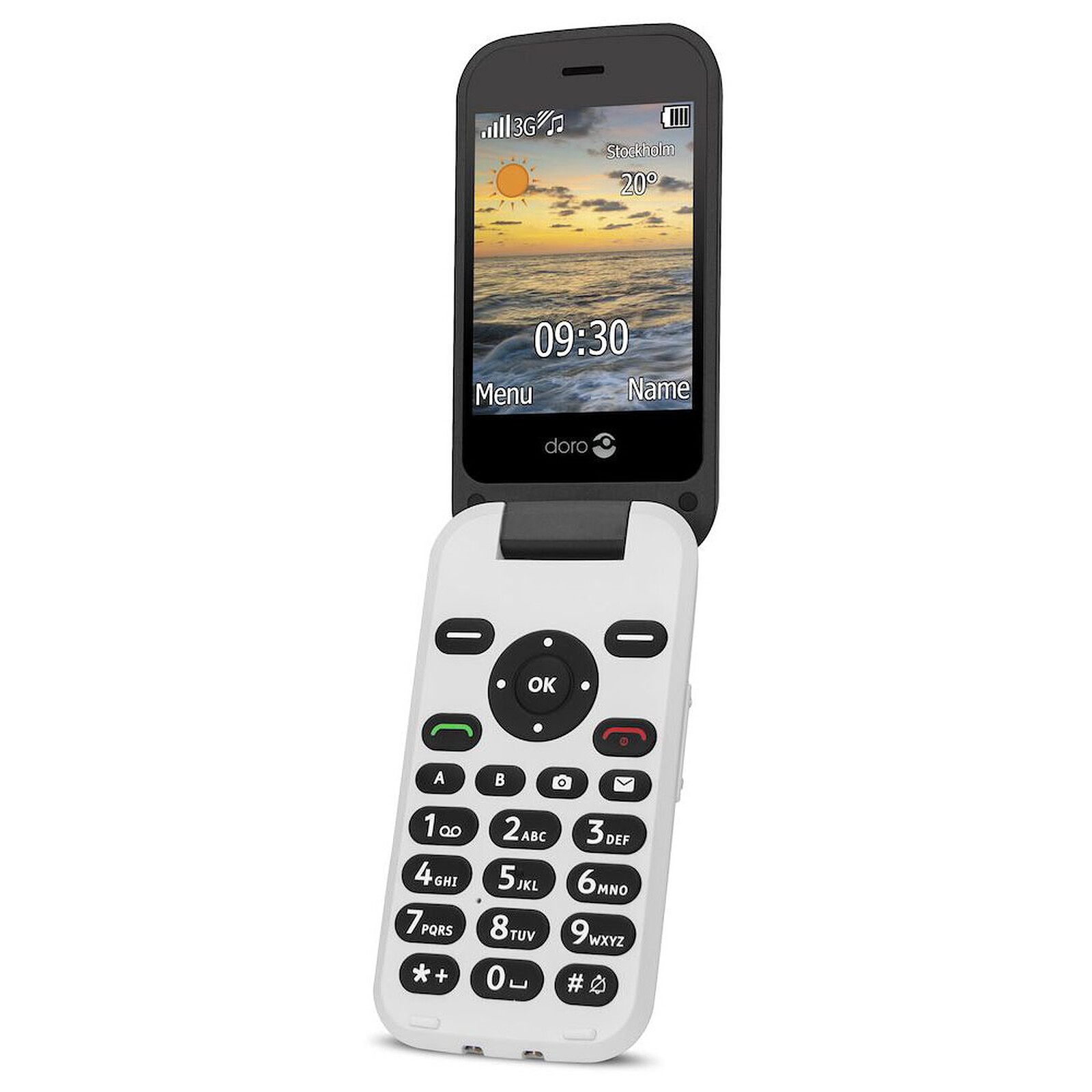 Doro 6040 Noir - Mobile & smartphone - Garantie 3 ans LDLC