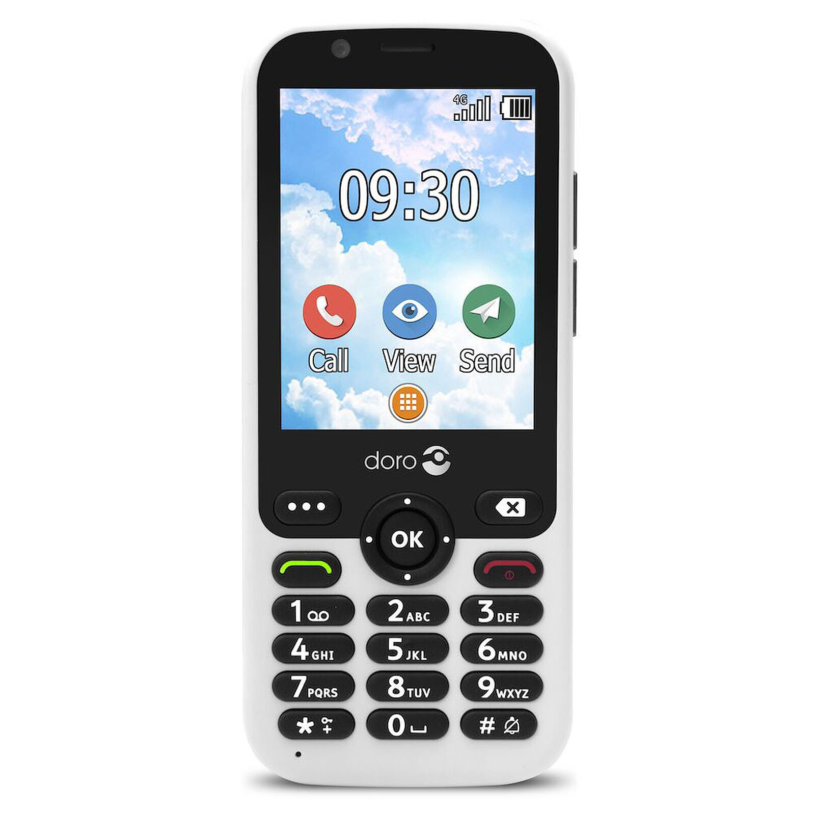 Doro 7010 Blanc - Mobile & smartphone - Garantie 3 ans LDLC