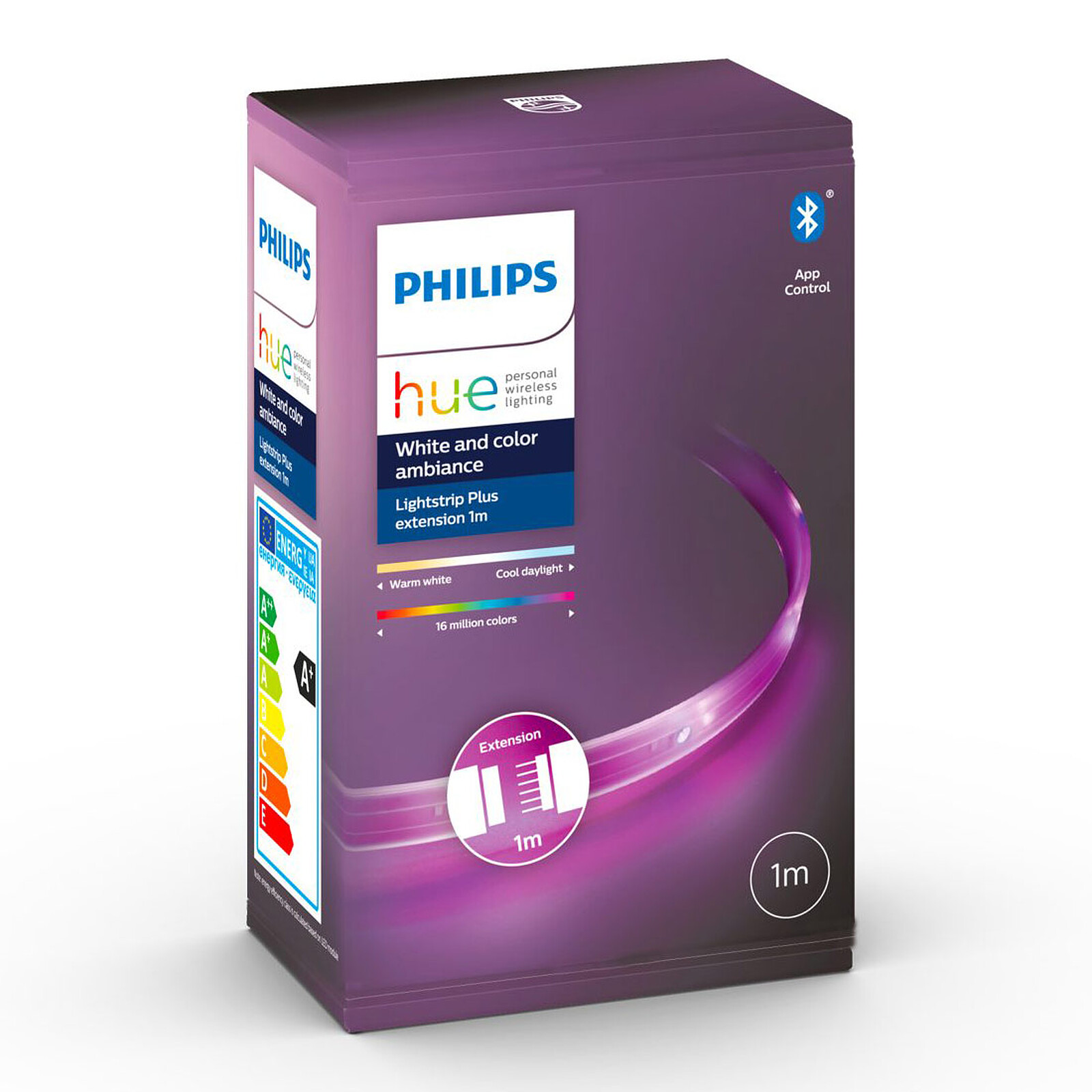 Ruban lumineux Philips Hue Lighstrip Plus 2 m - Lampe connectée - Achat &  prix