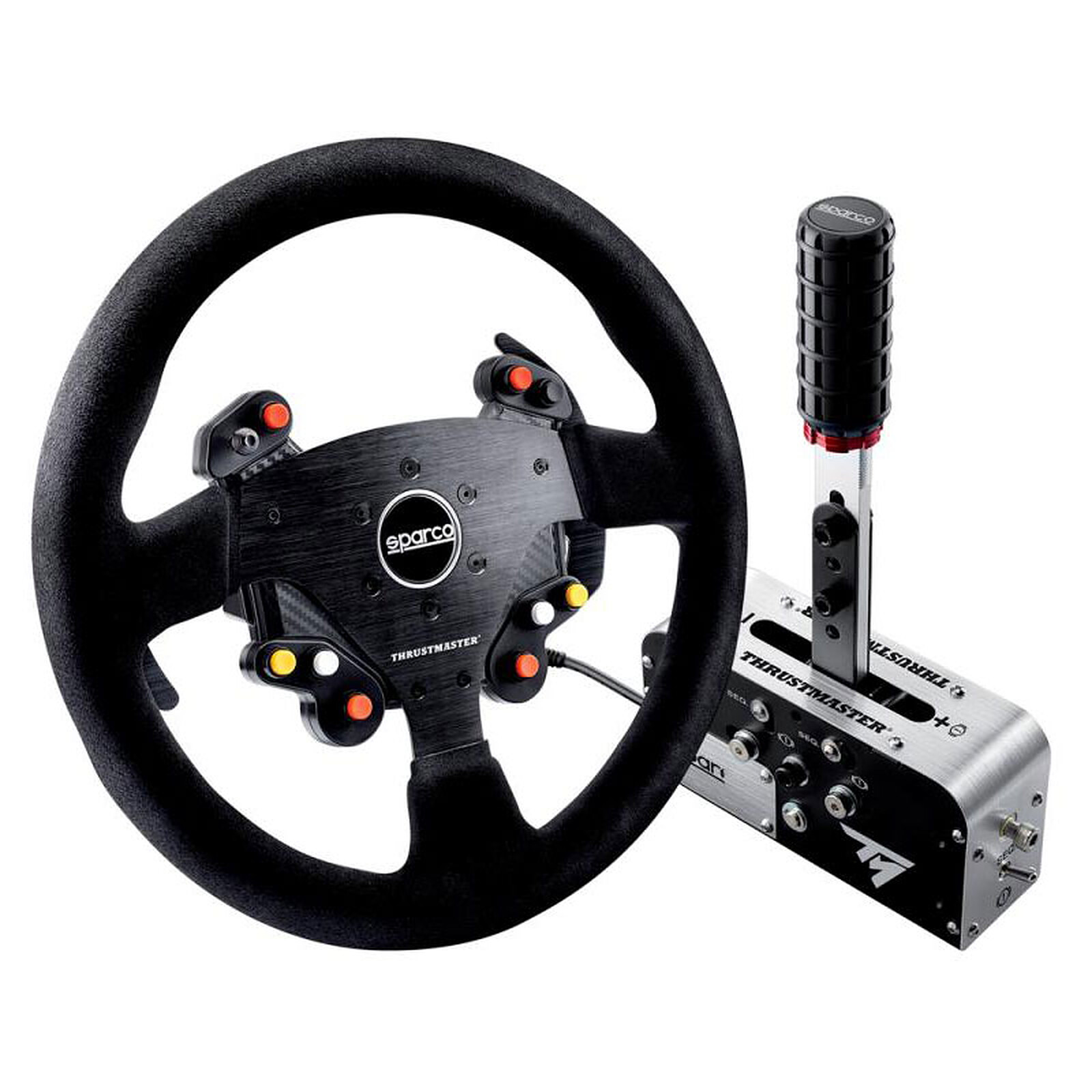 Thrustmaster TM Rally Race Gear Sparco Mod - Volant PC - Garantie