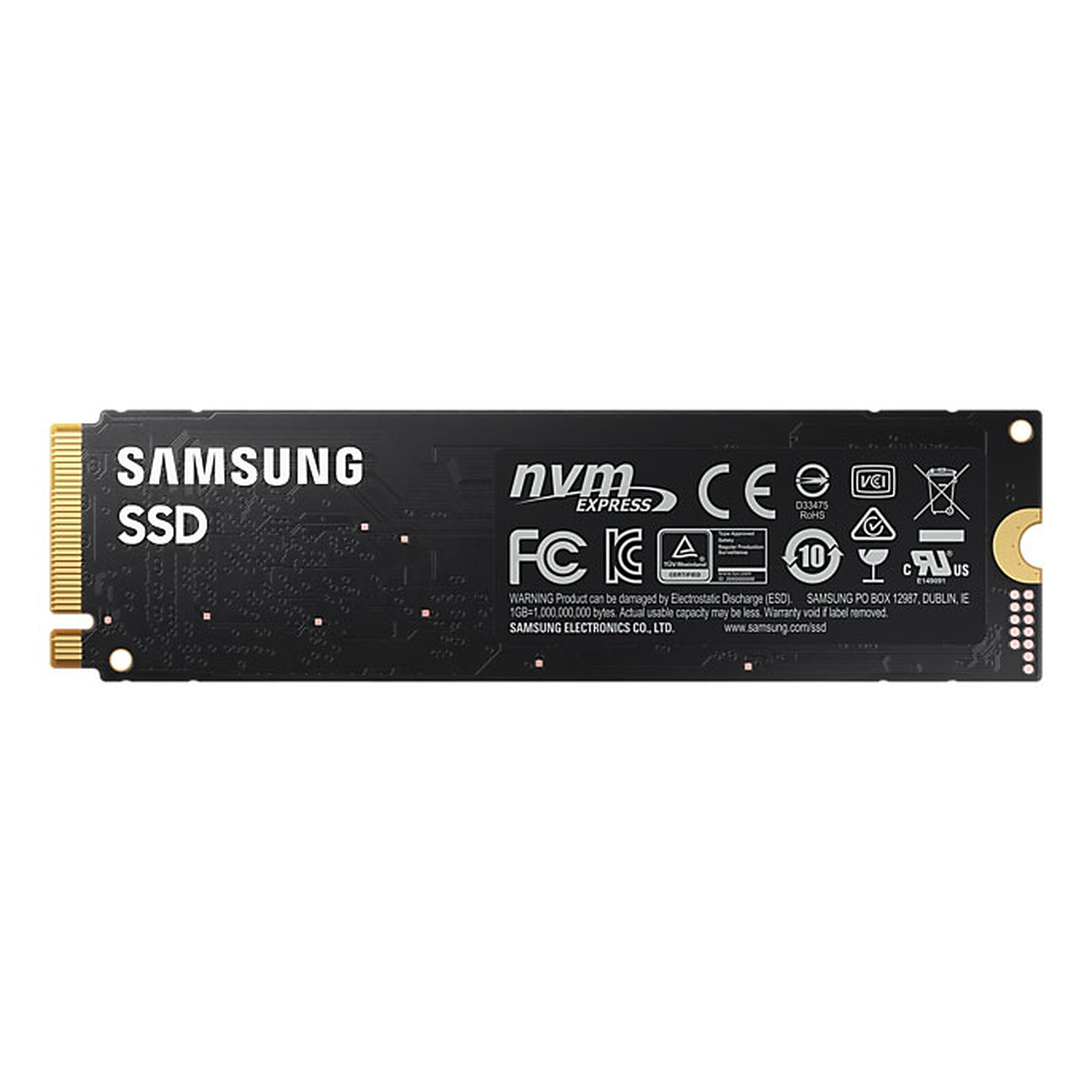 Test du disque Samsung SSD 980 / FR 