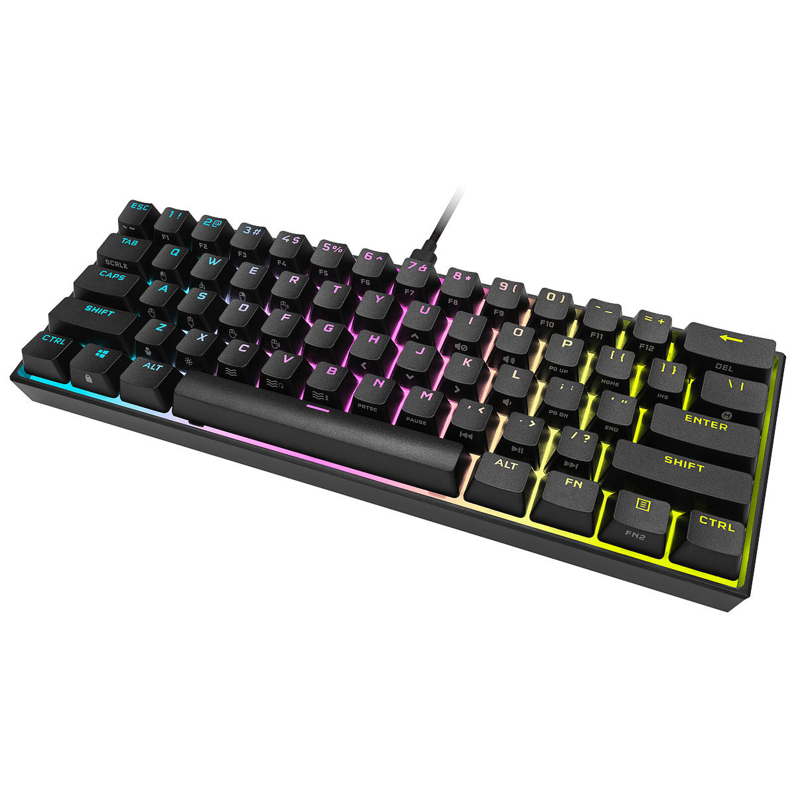 Corsair Gaming K65 Mini RGB (Cherry MX Red) - Keyboard - LDLC 3-year  warranty