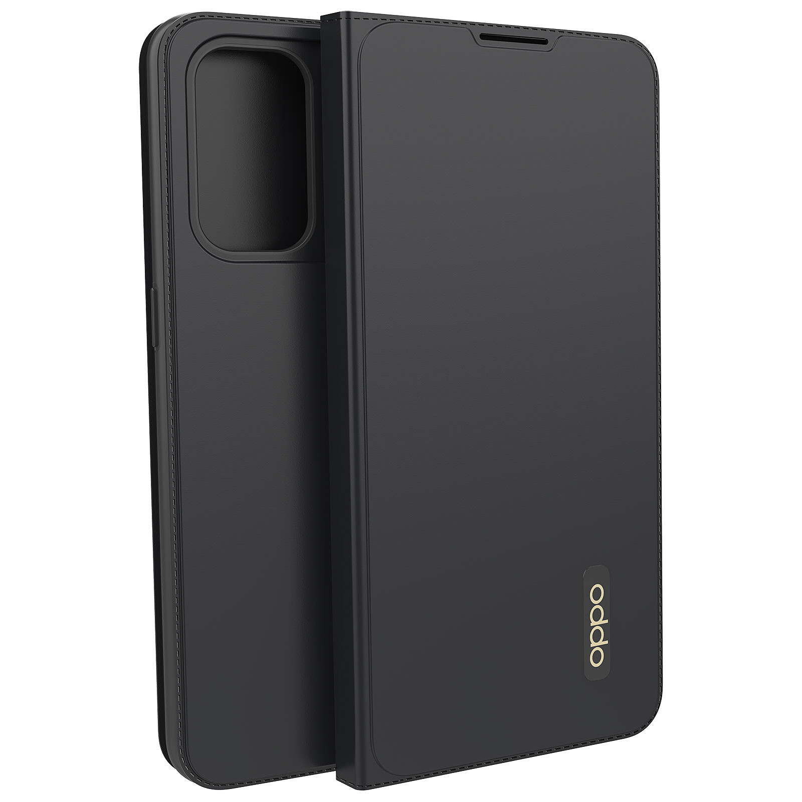 OPPO Flip Cover Black Find X3 Lite - Phone case - LDLC 3-year warranty