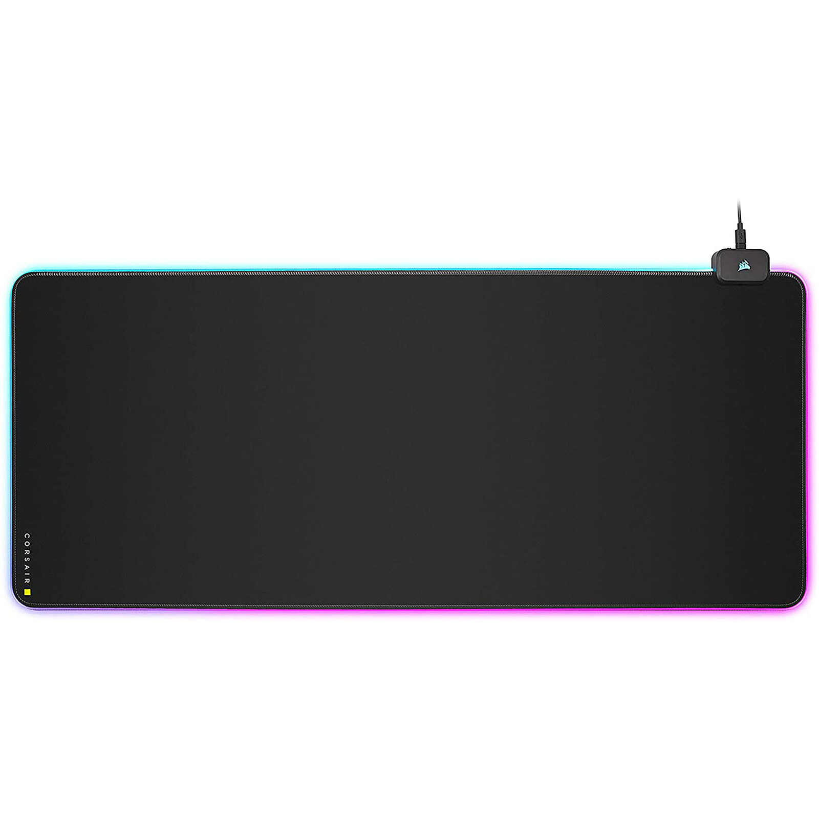 Tapis de souris gaming Corsair MM700 RGB Noir - Tapis de souris à