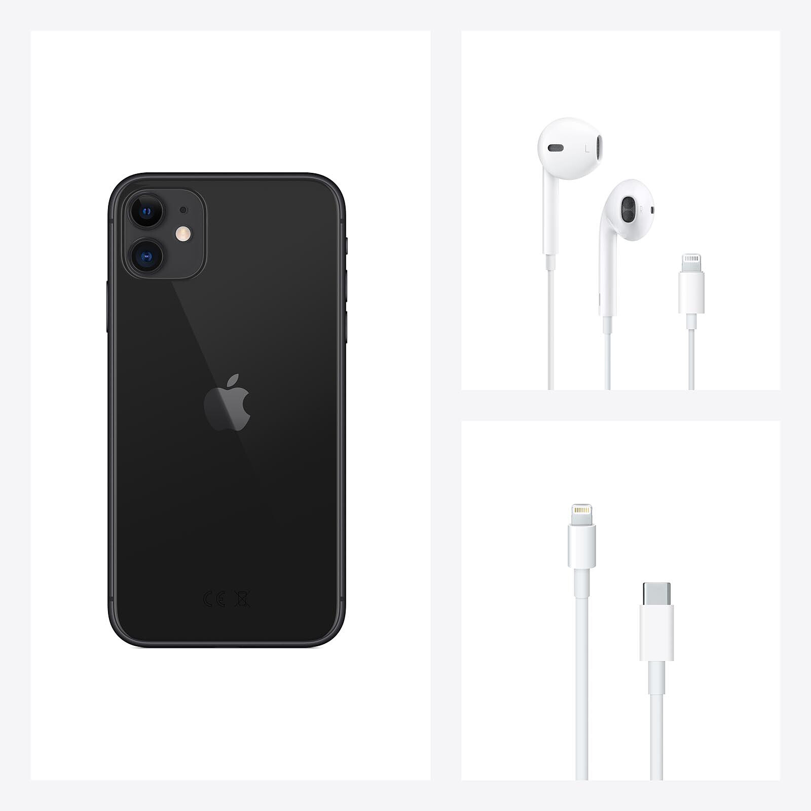 APPLE iPhone 11 64Go Noir - Reconditionné - Excellent état