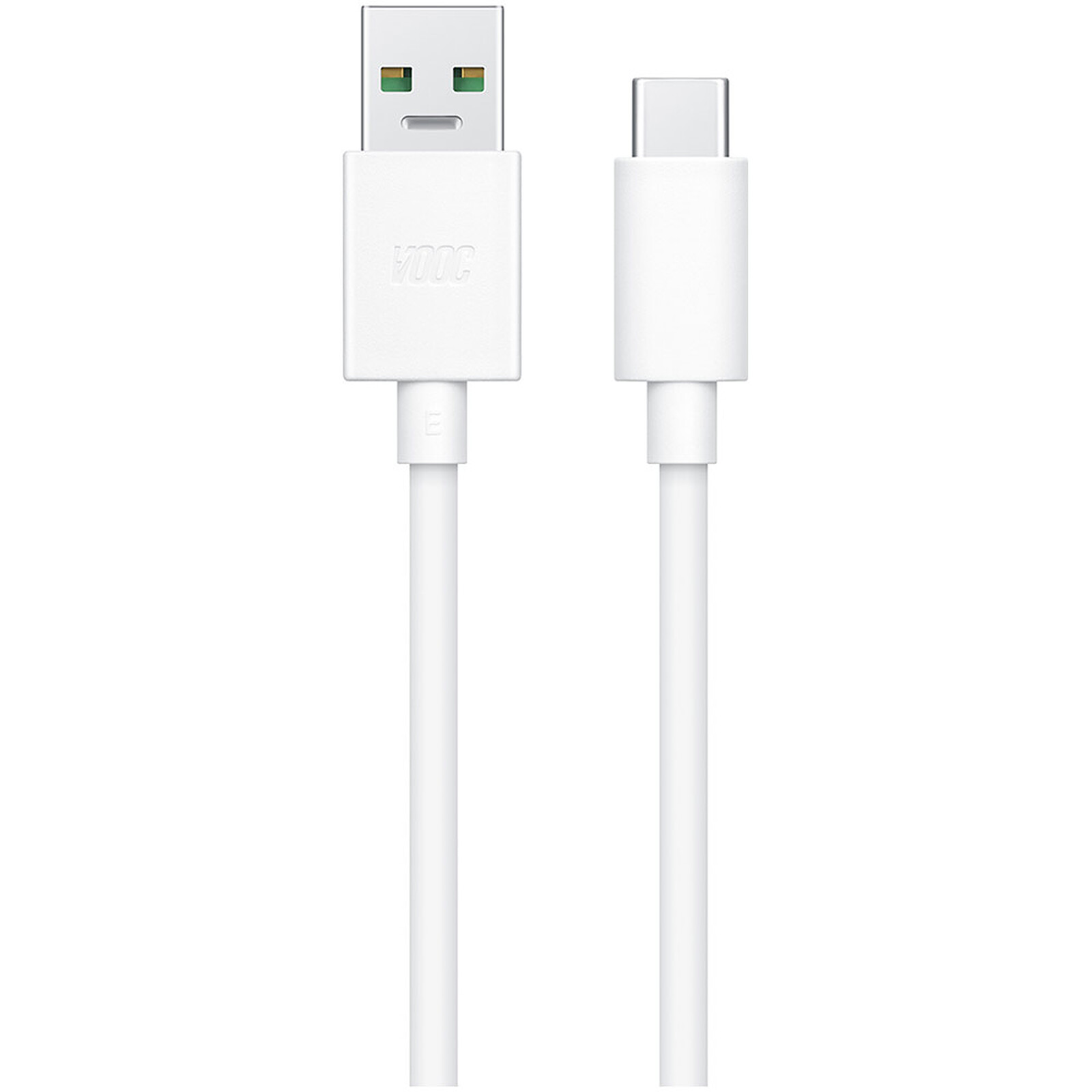 OPPO Câble VOOC USB-A vers USB-C Blanc (1 m) - USB - Garantie 3