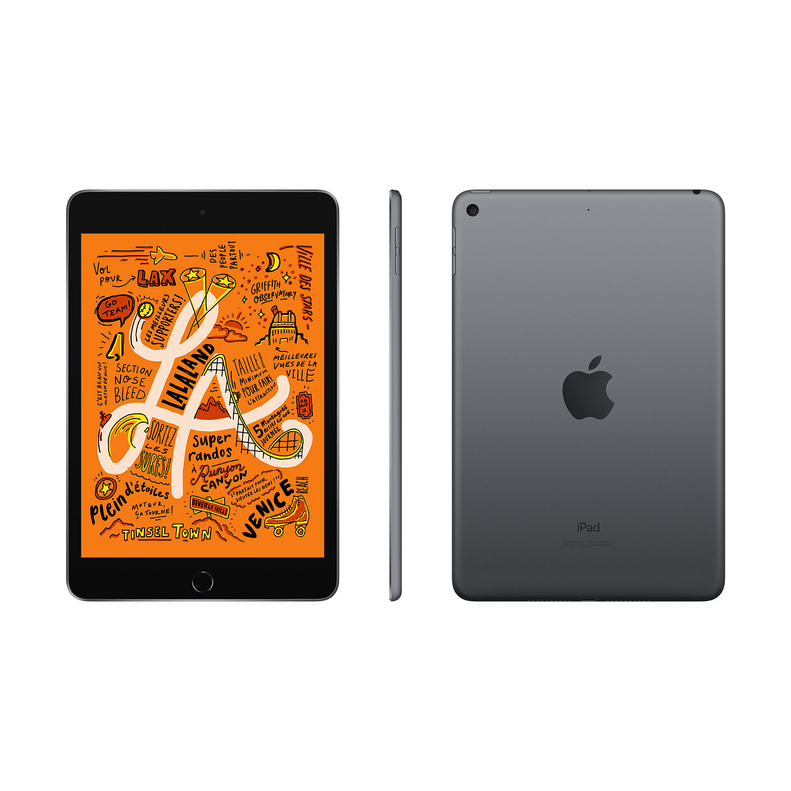 Apple iPad mini 5 Wi-Fi 256GB Space Grey - Tablet computer - LDLC ...