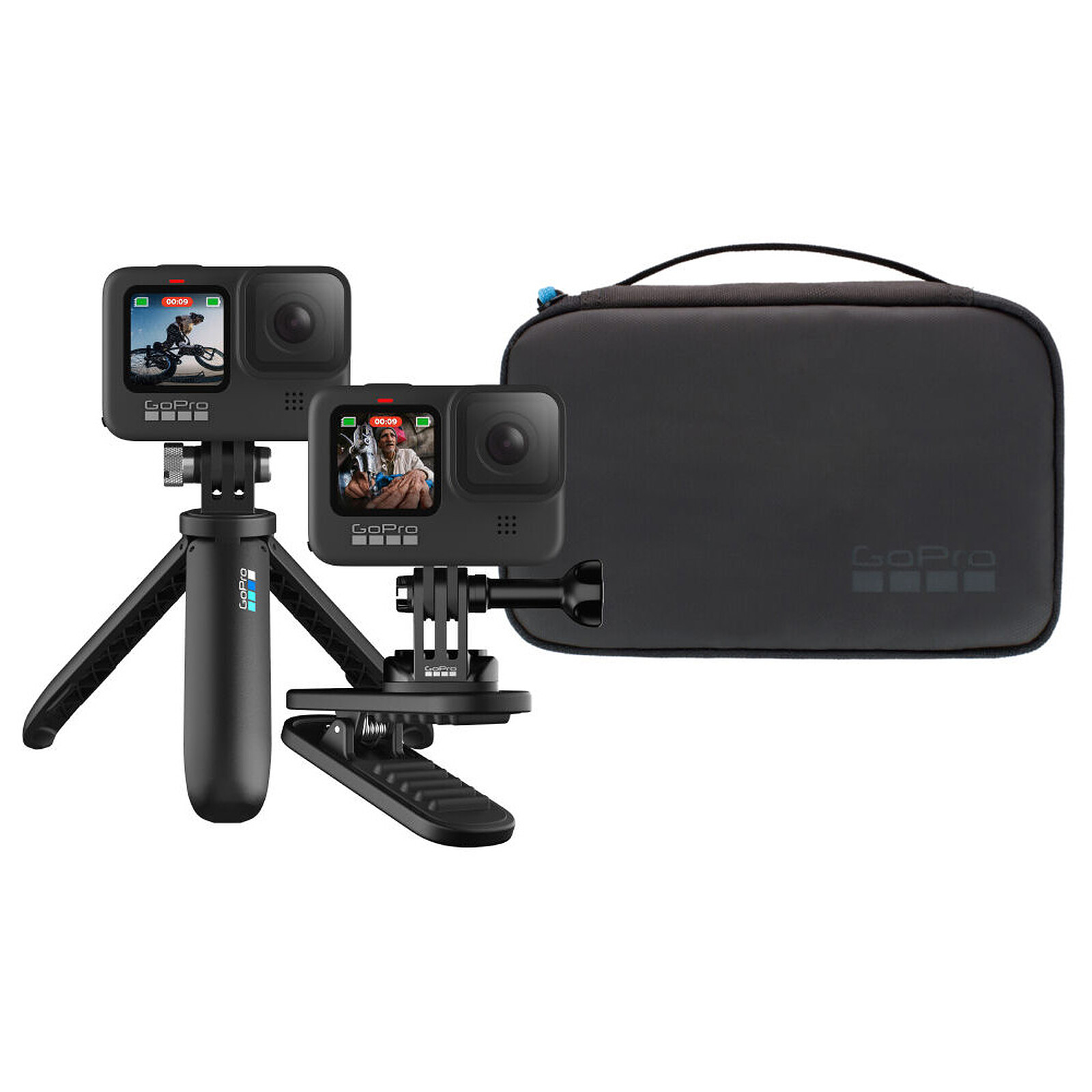 Kit de fixation pour caméras GoPro