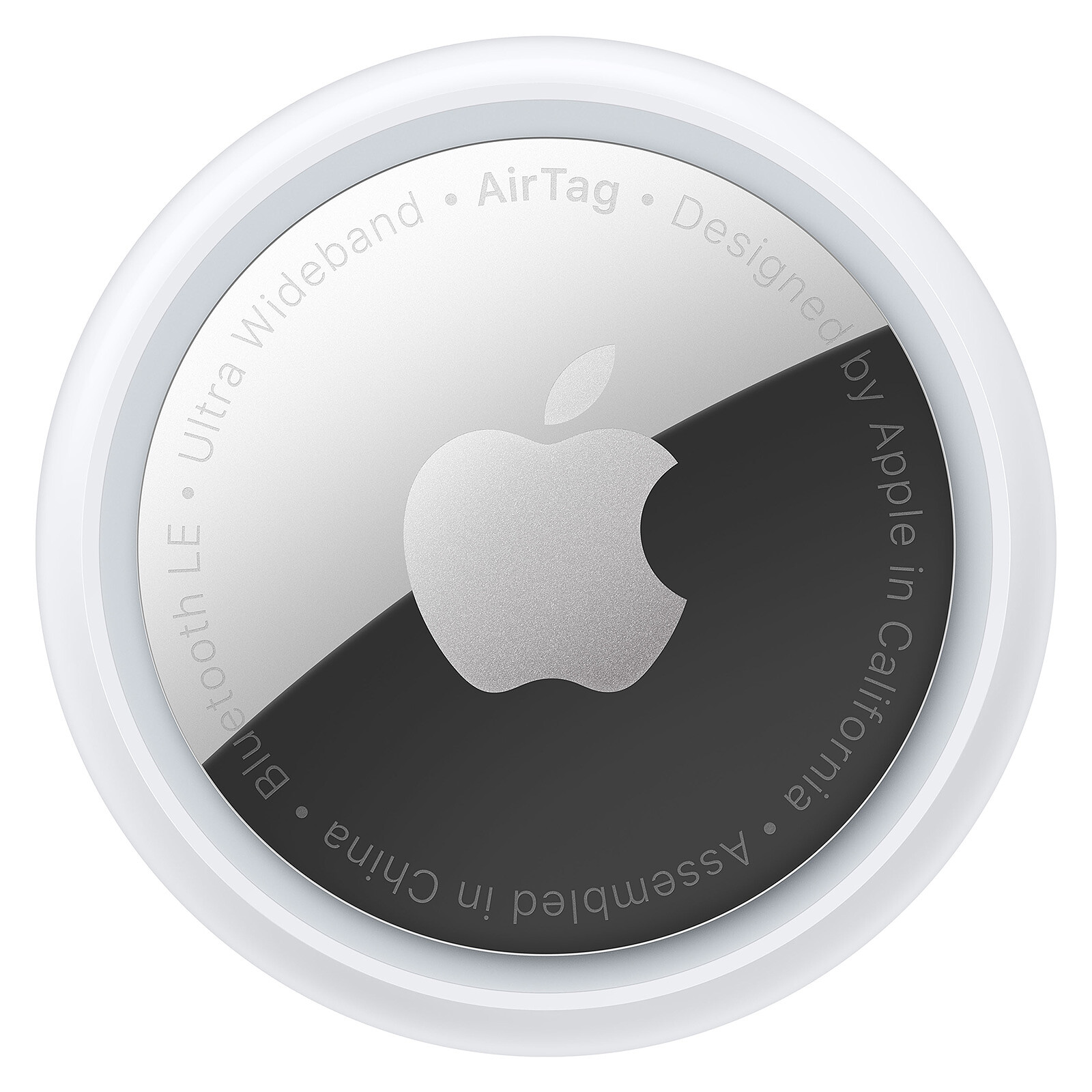 pour Airtag Apple Air tag Apple Porte cle airtag - Perte Localisateur  Tracker Housse Étui Anti-Rayures Portable pour Apple AirTag Housse Porte