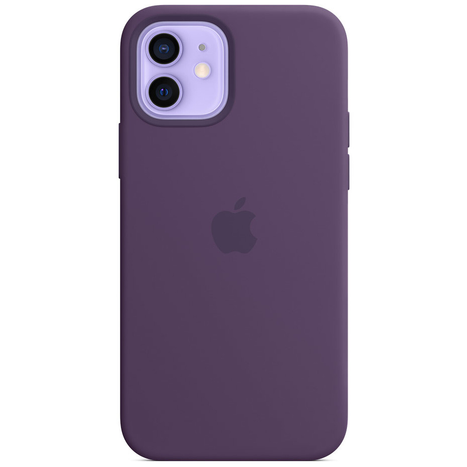 Funda de silicona iPhone 12 Pro Max (morado claro) 